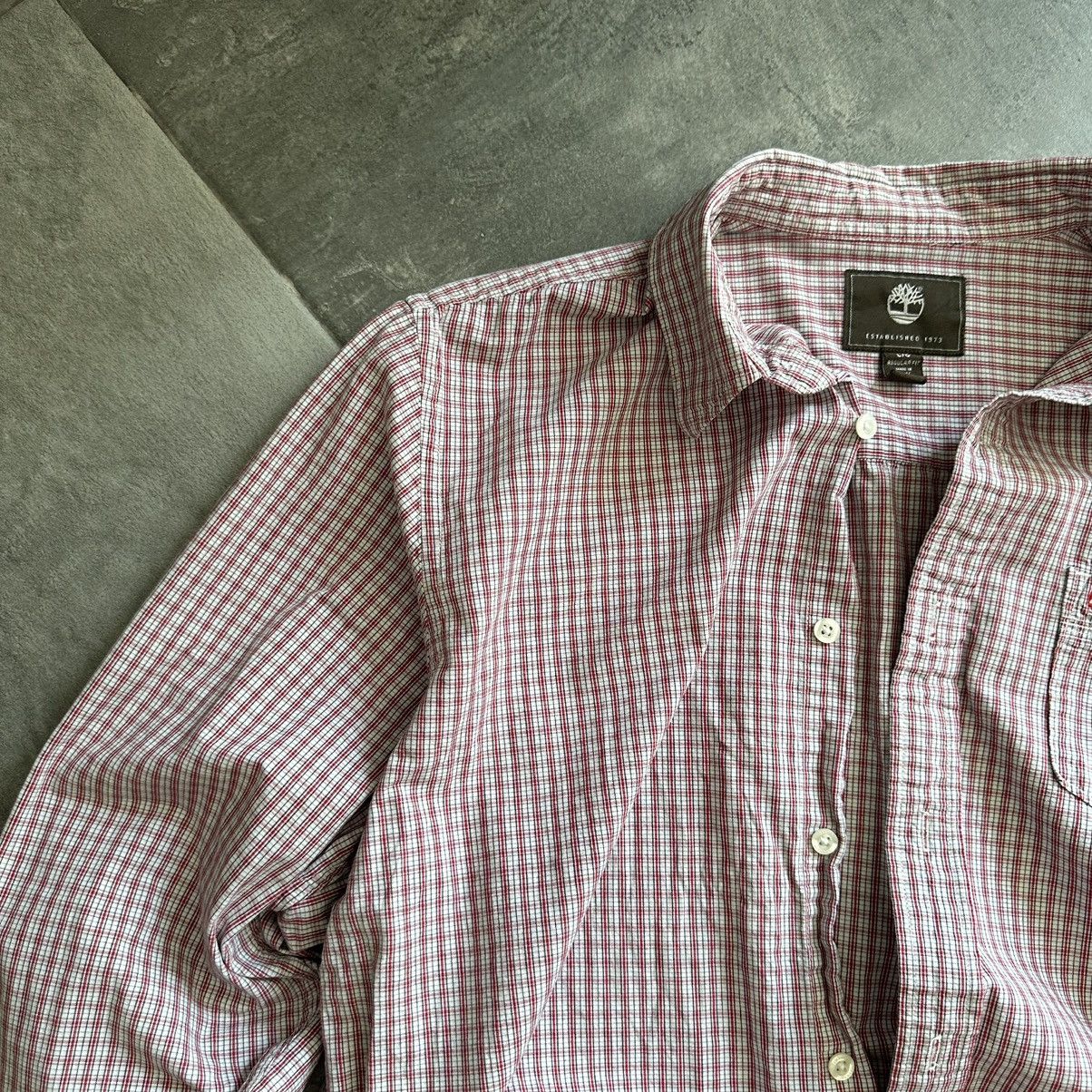 Timberland × Vintage Vintage Timberland Shirts Button Up Old Money Classic Size US L / EU 52-54 / 3 - 3 Thumbnail