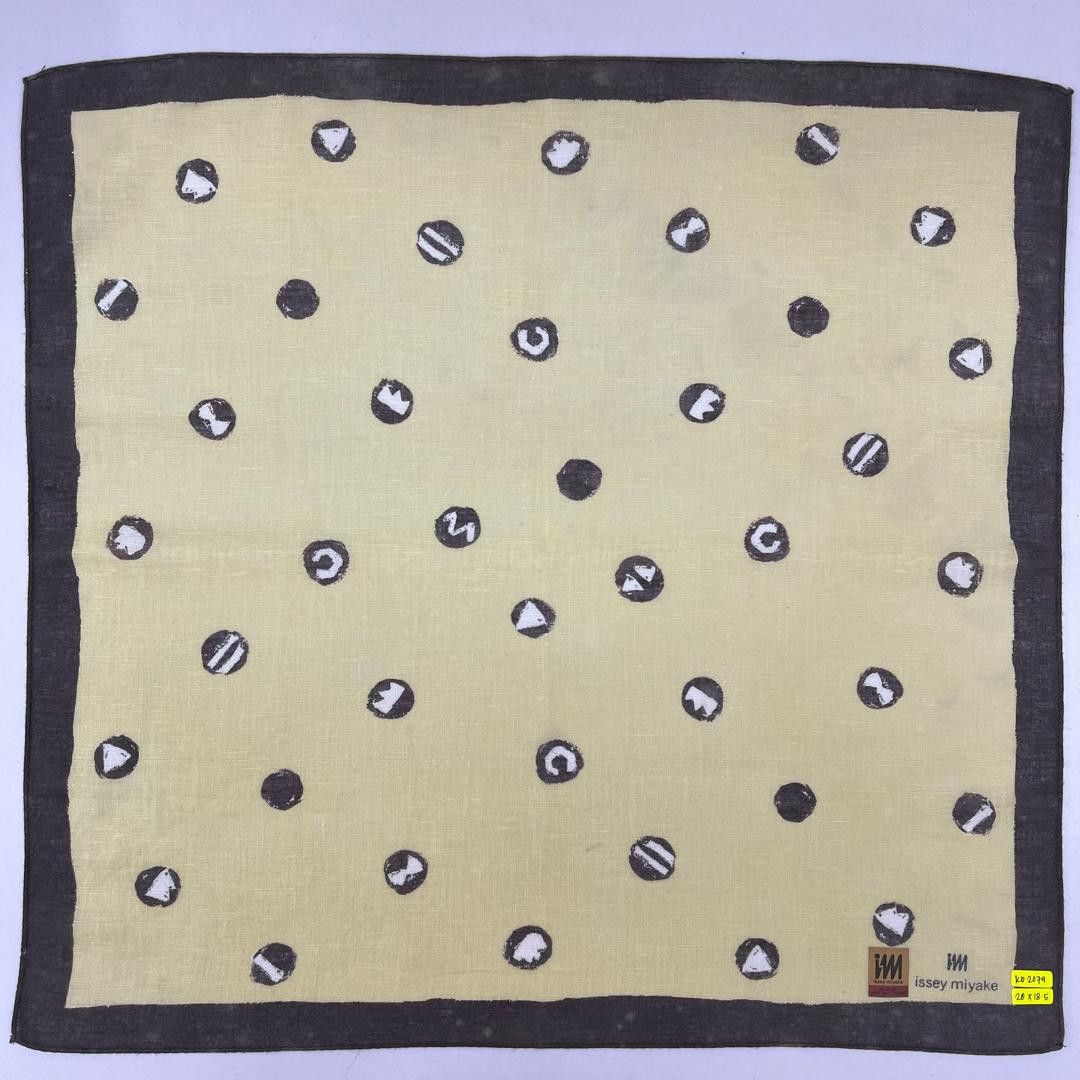 Issey Miyake × Vintage Issey Miyake Handkerchief/Neckerchief/Bandana-KD2079 Size ONE SIZE - 2 Thumbnail