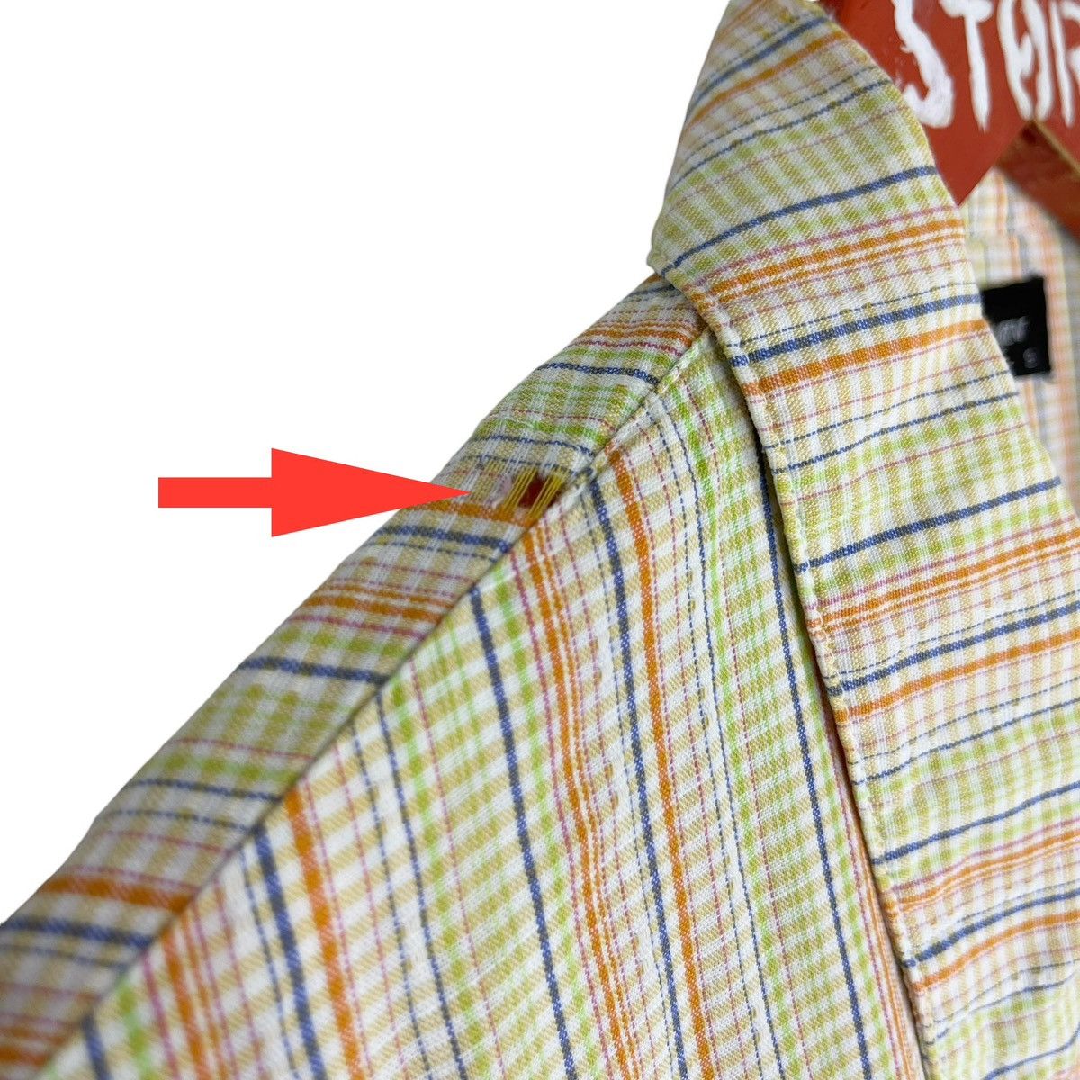 Vintage × Yves Saint Laurent Vintage Yves Saint Laurent Striped Shirt Size US S / EU 44-46 / 1 - 9 Thumbnail