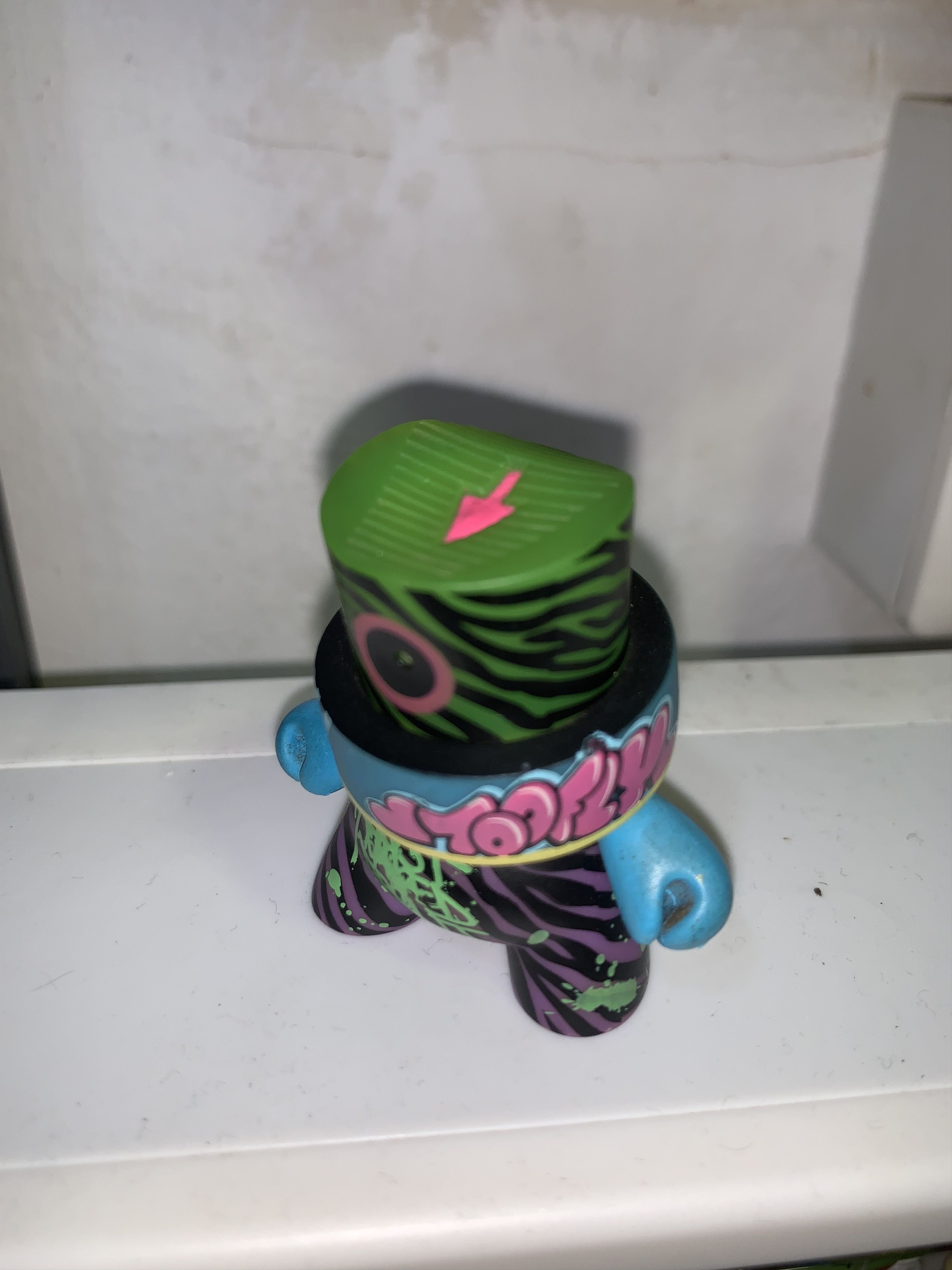 Kid Robot Vtg KIDROBOT FATCAP Series 2 “1. SHOK-1, 2. ZETA, 3. TOOFLY” Size ONE SIZE - 14 Thumbnail