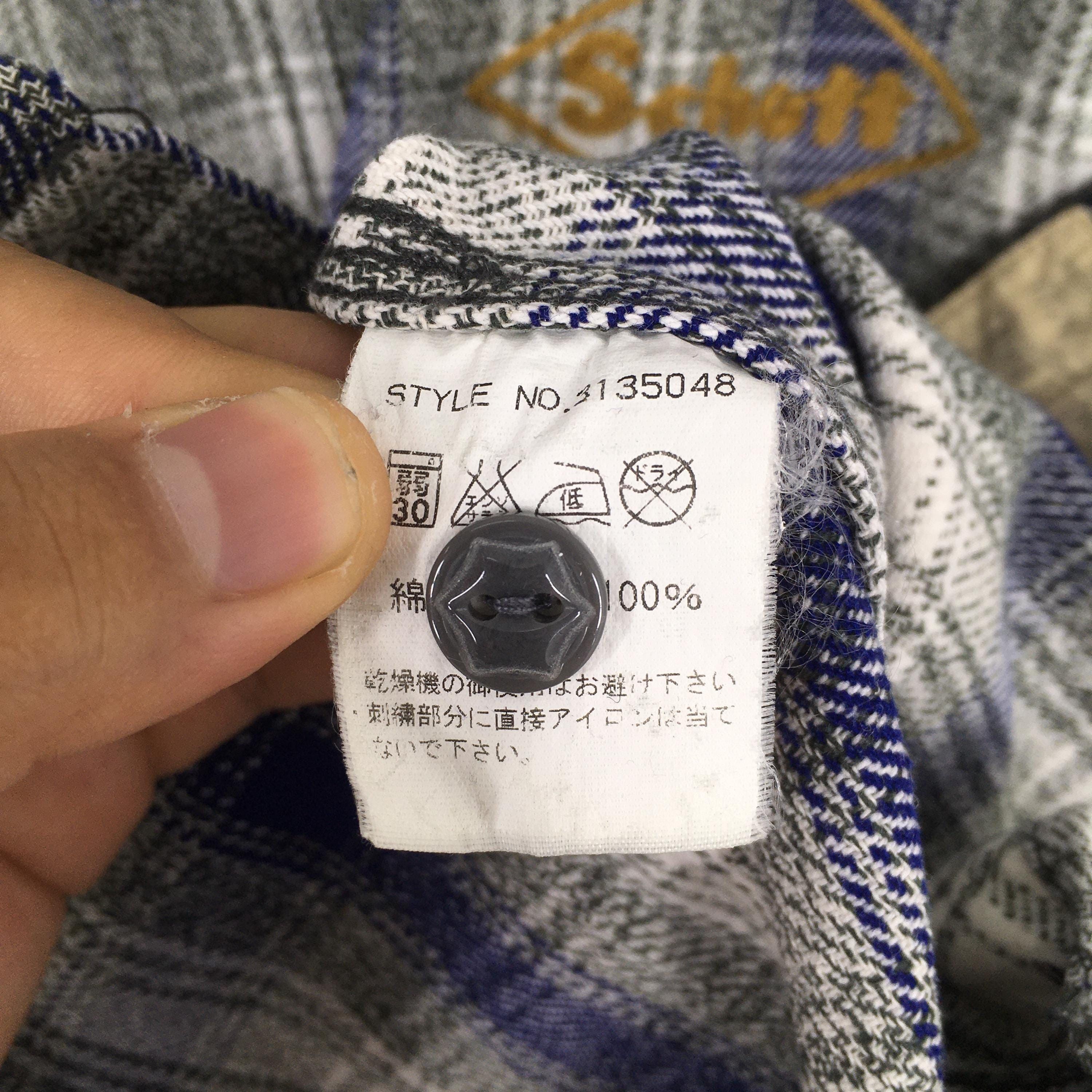 Flannel × Schott × Vanson Leathers Vintage Rancher Schott Plaid Shadow Flannel Large Size US L / EU 52-54 / 3 - 6 Thumbnail