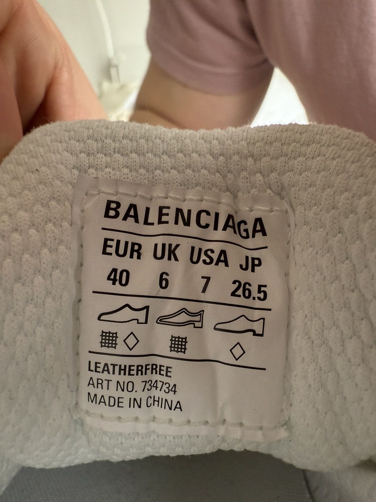Balenciaga Balenciaga 3XL Sneaker in White Size US 7 / EU 40 - 6 Thumbnail