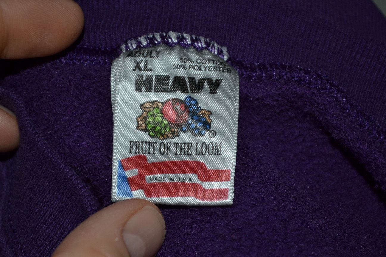 Fruit Of The Loom × NCAA × Vintage Vintage 90s Kansas State Wildcats Sweatshirt Made in USA XL Size US XL / EU 56 / 4 - 6 Thumbnail