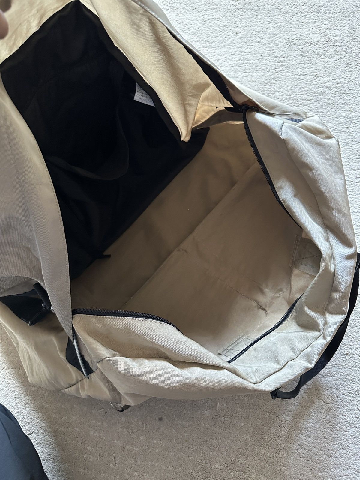 Yohji Yamamoto 1990s YSACCS POUR HOMME YOHJI YAMAMOTO Nylon Duffle Bag Size ONE SIZE - 16 Thumbnail