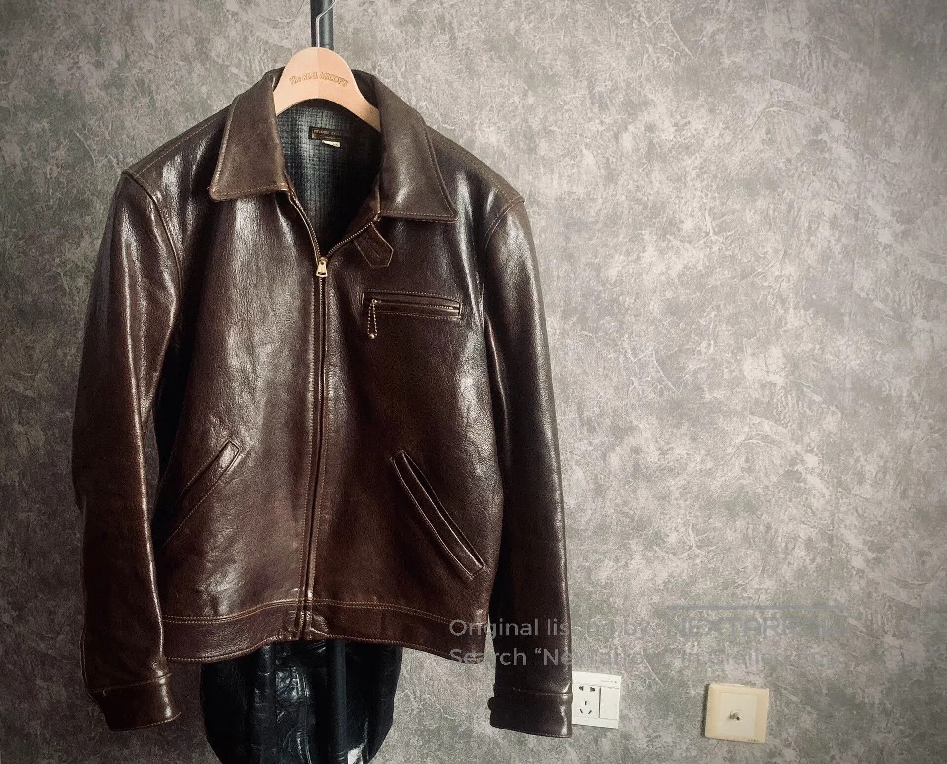 WEST RIDE perfect brown leather jacket in excellent condition. Size US M / EU 48-50 / 2 - 1 Thumbnail