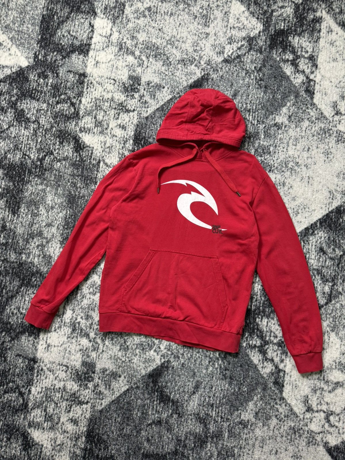 Rip Curl Vintage Rip Curl Hoodie Red LIVE THE SEARCH Y2K Skate 90s Size US M / EU 48-50 / 2 - 1 Thumbnail