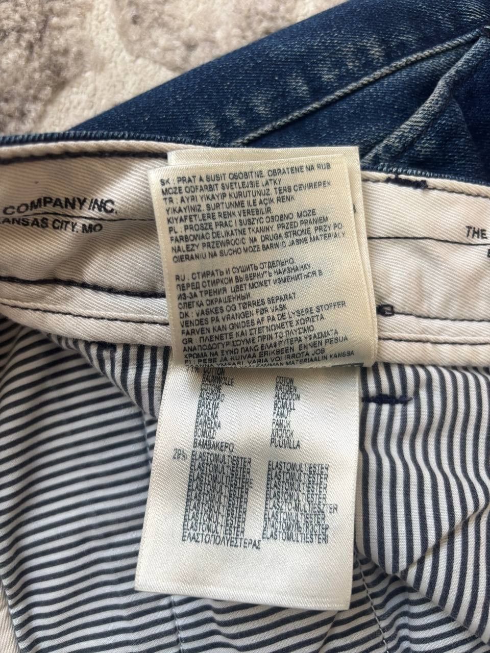 Lee Vintage Men's Lee Chino Jeans - W31 L34 – Navy Size US 31 - 12 Thumbnail