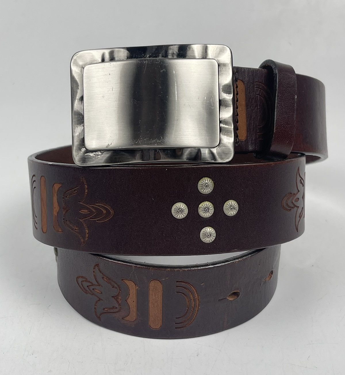 Seditionaries studded leather belt Size 36 - 1 Thumbnail