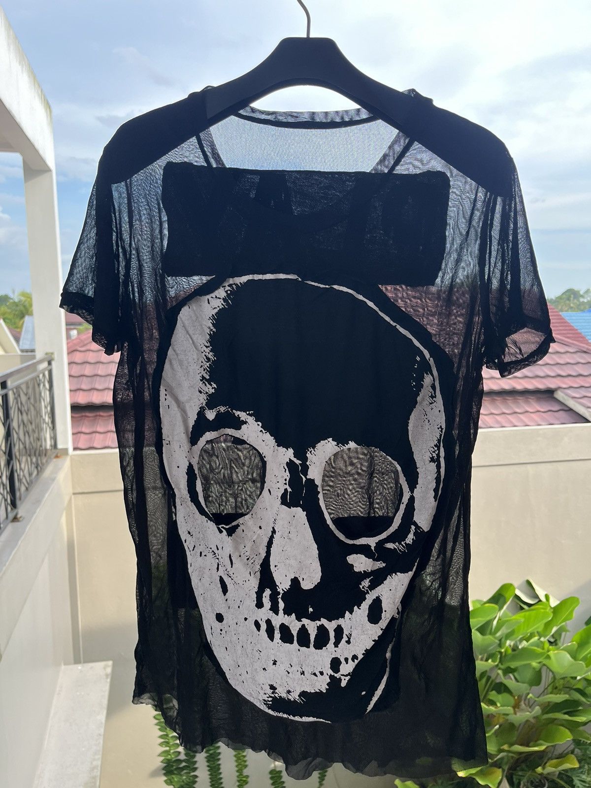 14th Addiction × KMRii × Yasuyuki Ishii JAPANESE GOTHIC PLAY IT LOUD SKULL SEDITIONARIES PUNK STYLE Size US M / EU 48-50 / 2 - 3 Thumbnail