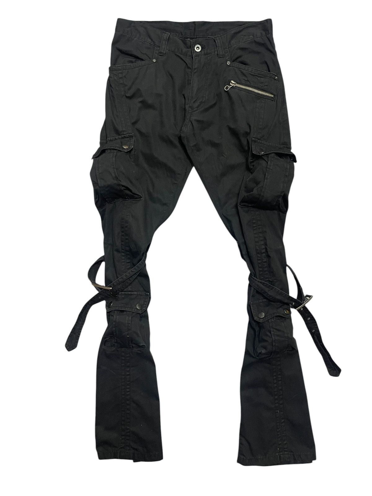 Issey Miyake 🔥FLARE 🔥Tete Homme Double Knee Bondage Parachute Bootcut Size US 32 / EU 48 - 1 Thumbnail