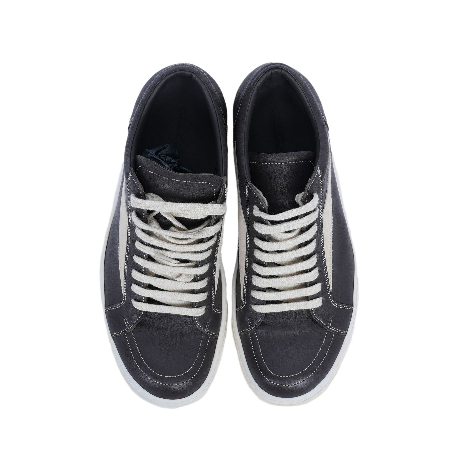 Rick Owens RICK OWENS BROWN MAINLINE VINTAGE SNEAKER Size US 9 / IT 39 - 4 Thumbnail