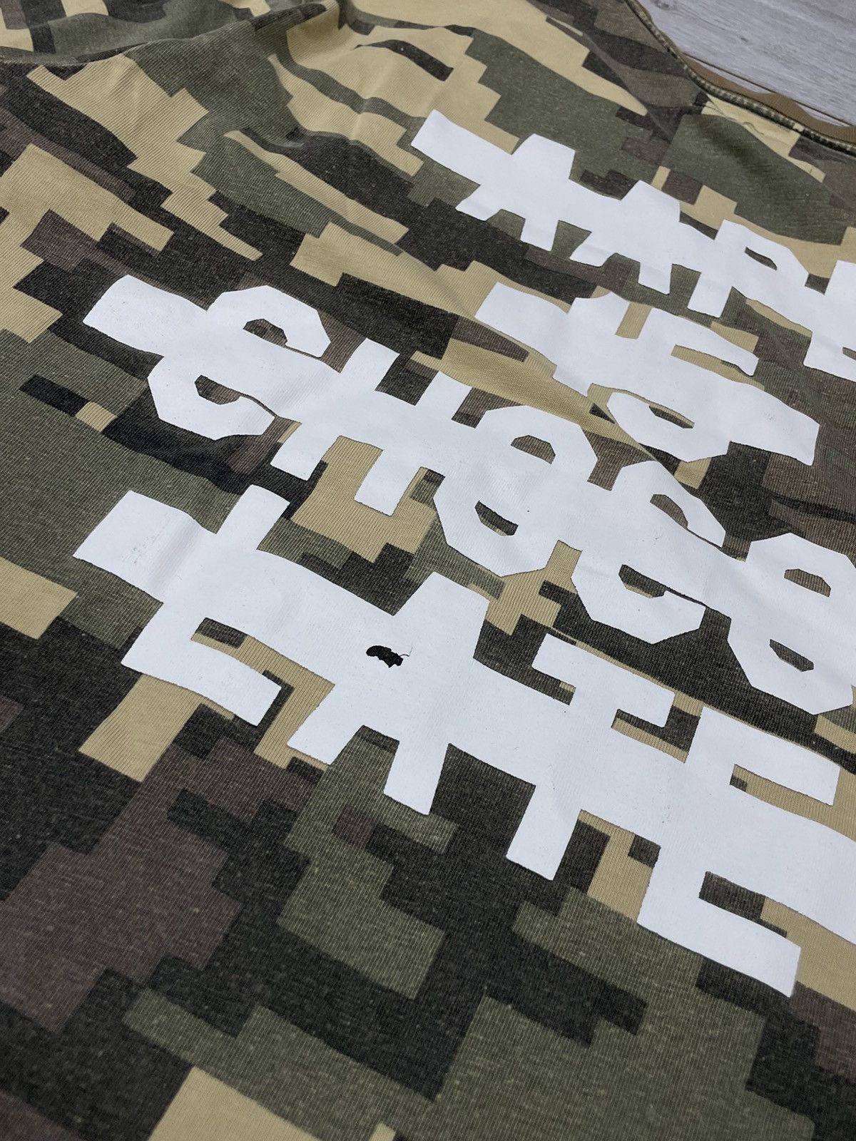 Aape BAPE aape RARE pixel camo head chocolate Tee Size US M / EU 48-50 / 2 - 6 Thumbnail