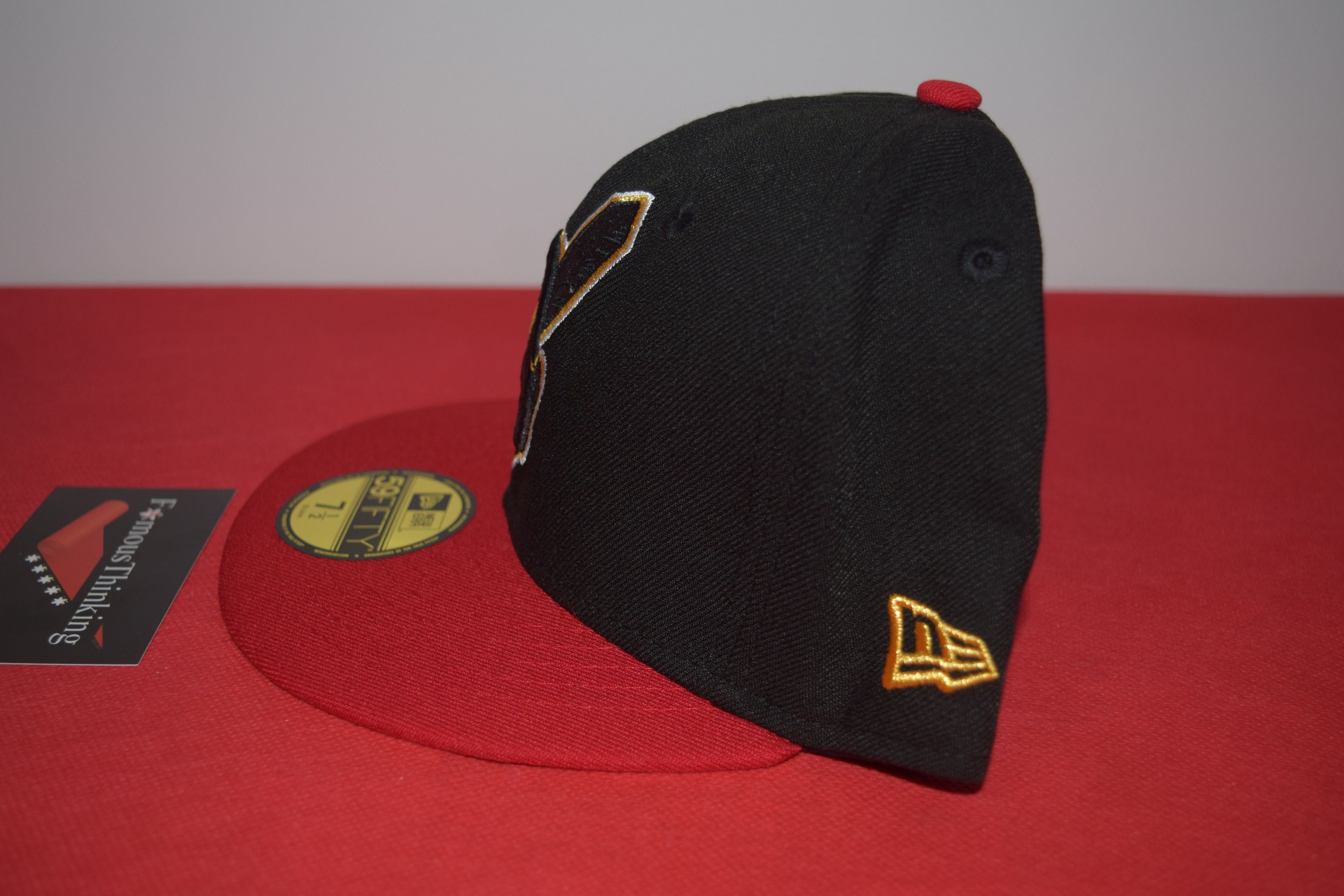 New Era New Era Cleveland Indians Chief Wahoo Feather Hat Size ONE SIZE - 4 Thumbnail