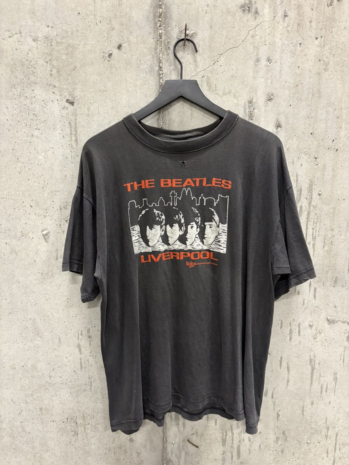 Band Tees Vintage The Beatles Shirt Faded Distressed Grunge Band Size US XL / EU 56 / 4 - 1 Thumbnail