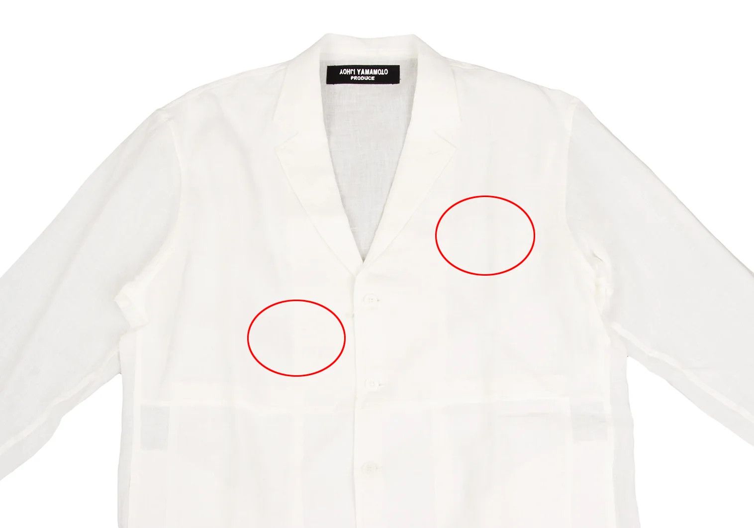 Yohji Yamamoto Yohji Yamamoto Linen Front-Panel Long Jacket Size US S / EU 44-46 / 1 - 2 Thumbnail
