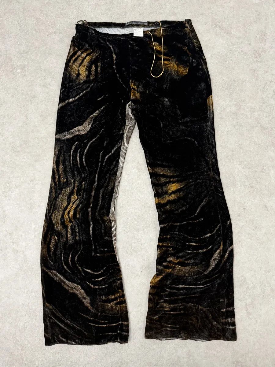 Roberto Cavalli 2000s Roberto Cavalli Brown Velvet Cozy Pants Size 28" / US 6 / IT 42 - 1 Thumbnail