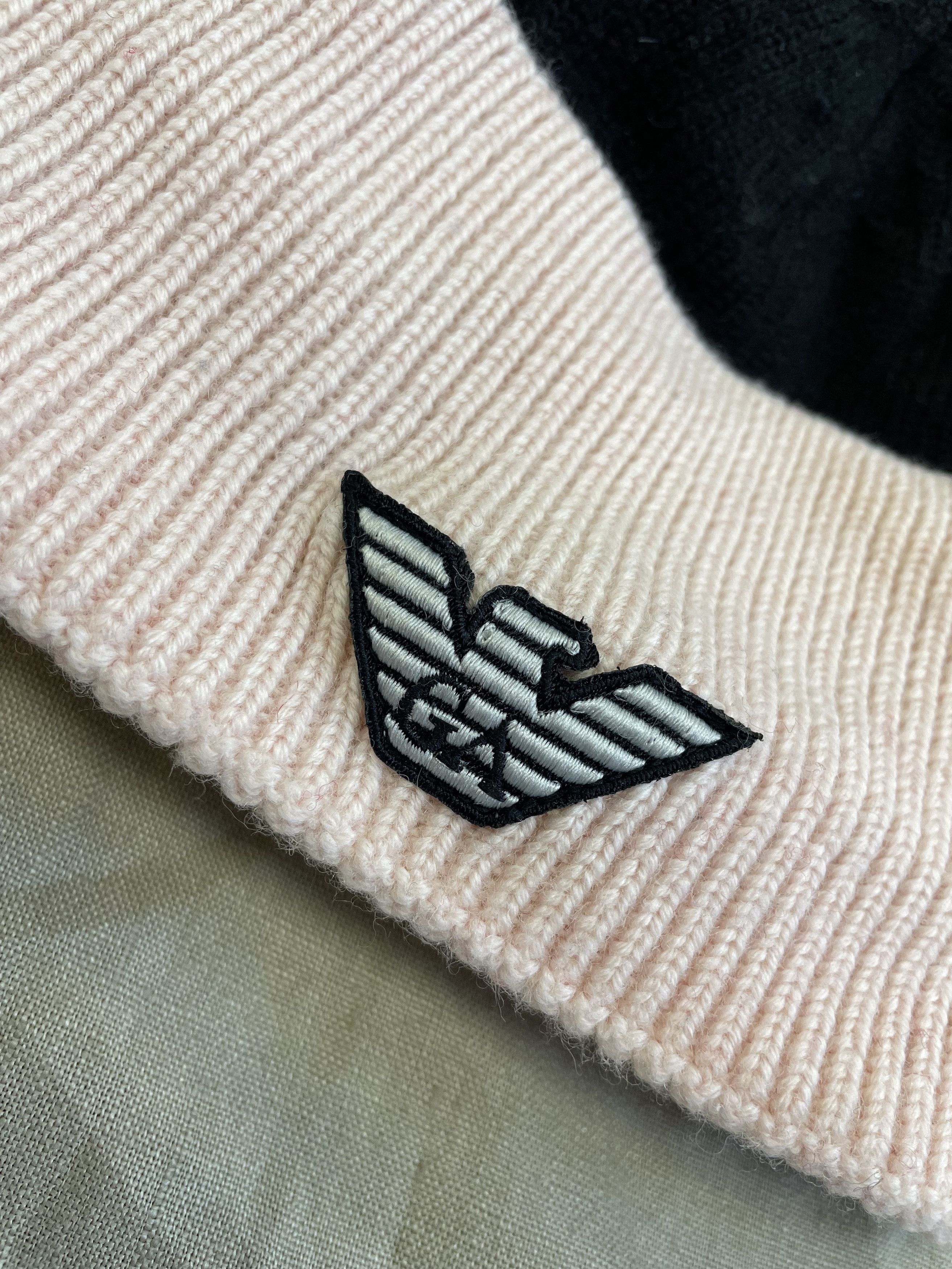 Emporio Armani Emporio Armani Wool Beanie Hat5823AC Size ONE SIZE - 2 Thumbnail