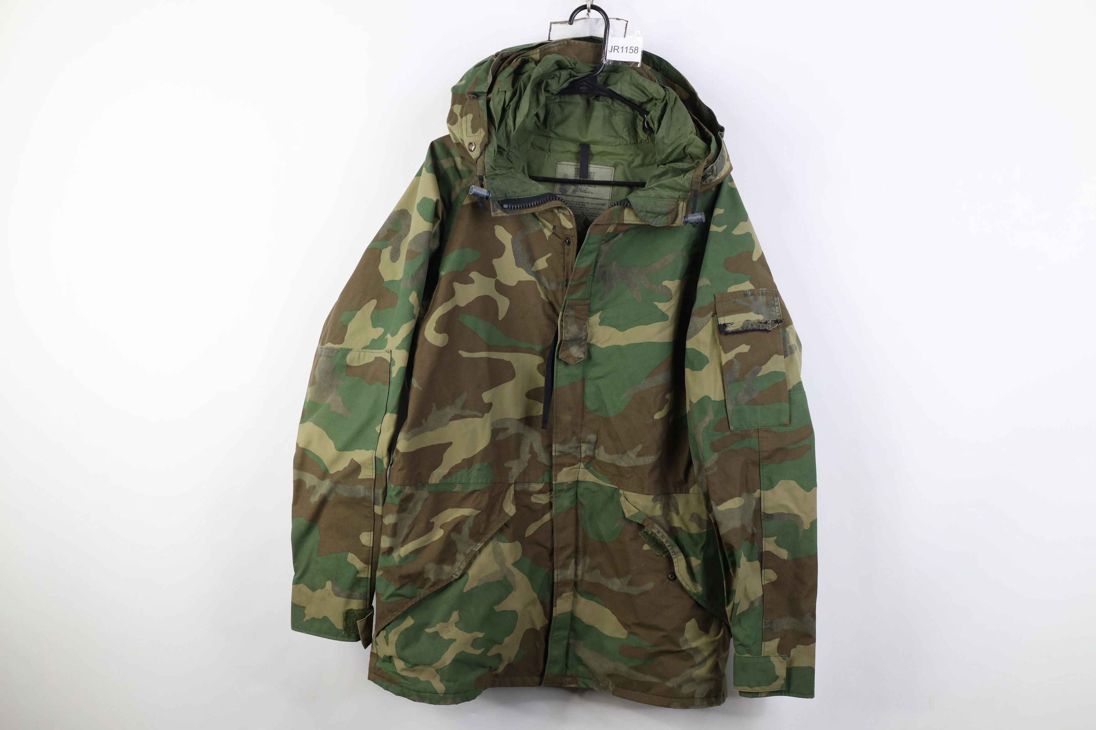 Alpha Industries Vintage 90s Alpha Industries Cold Weather Parka Jacket USA Size US M / EU 48-50 / 2 - 1 Thumbnail