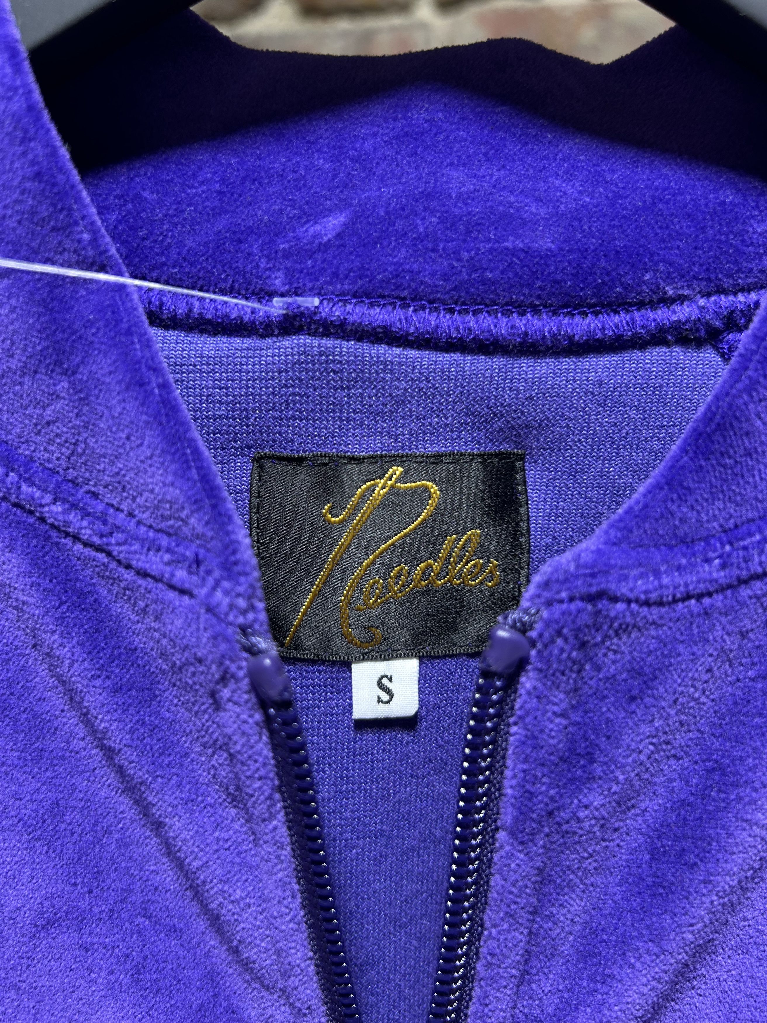 Needles Needles Velour Track Jacket Purple Size US S / EU 44-46 / 1 - 3 Thumbnail
