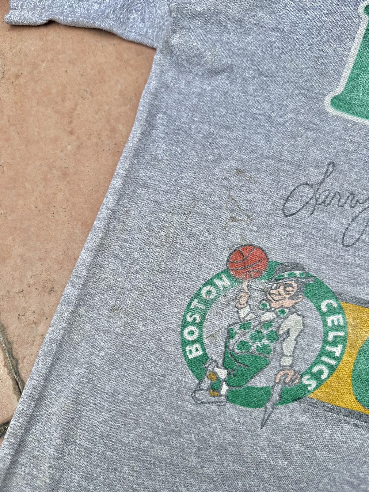 NBA × Salem Sportswear × Vintage Vintage Larry Bird Boston Celtics Size US S / EU 44-46 / 1 - 8 Thumbnail