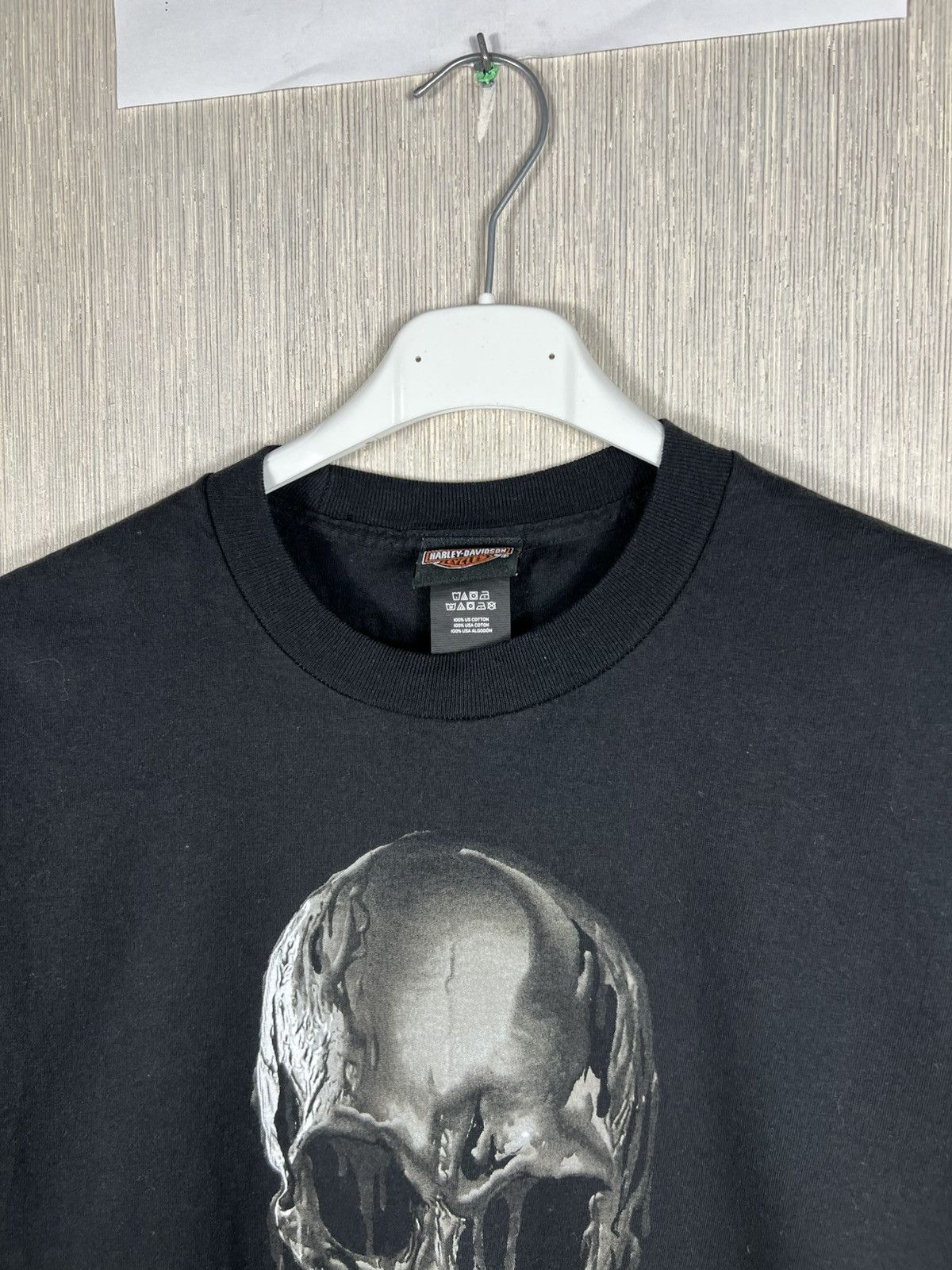 Harley Davidson Harley-Davidson skull logo motorcycles Berlin Germany tee Size US M / EU 48-50 / 2 - 4 Thumbnail