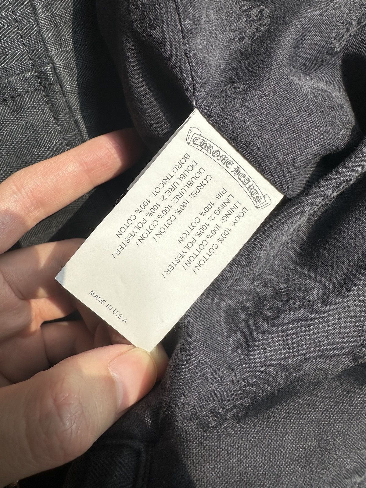Chrome Hearts Chrome Hearts Trench Coat，size L Size US L / EU 52-54 / 3 - 16 Thumbnail