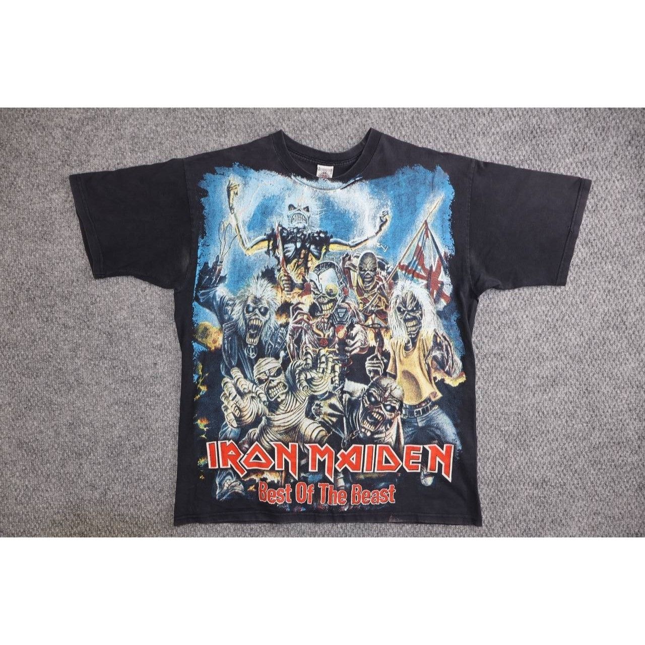 Vintage Vintage 1998 Iron Maiden Best Of The Beast Resurreccion Size US XL / EU 56 / 4 - 1 Thumbnail
