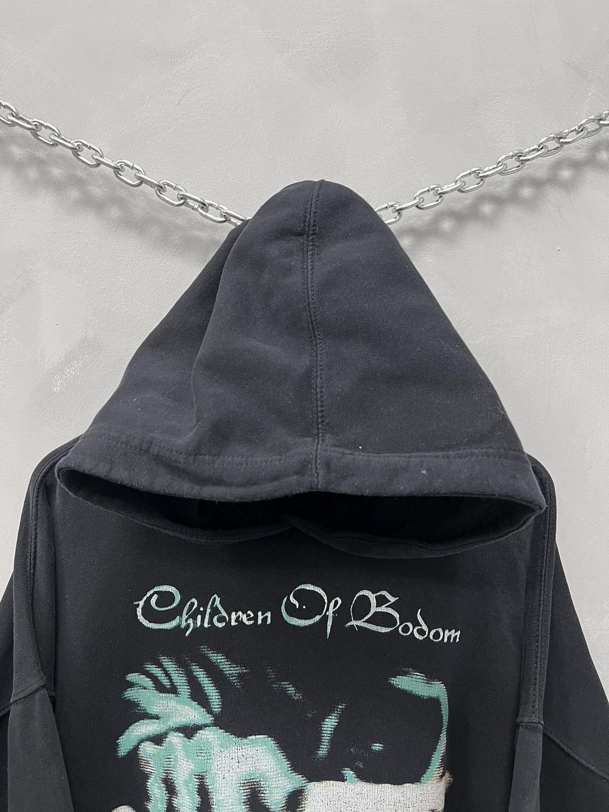 Band Tees × Vintage Vintage 90s Children Of Bodom Hoodie Size US XL / EU 56 / 4 - 4 Thumbnail