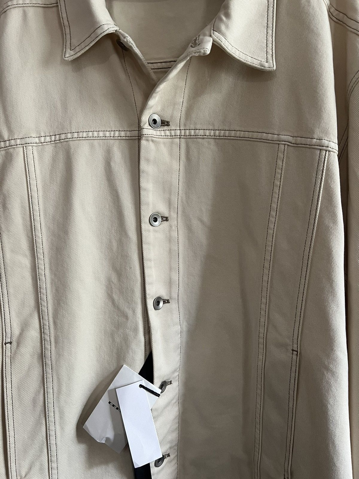Rick Owens Drkshdw Rick Owens Drkshdw Jumbo Worker Jacket Size US XL / EU 56 / 4 - 6 Thumbnail