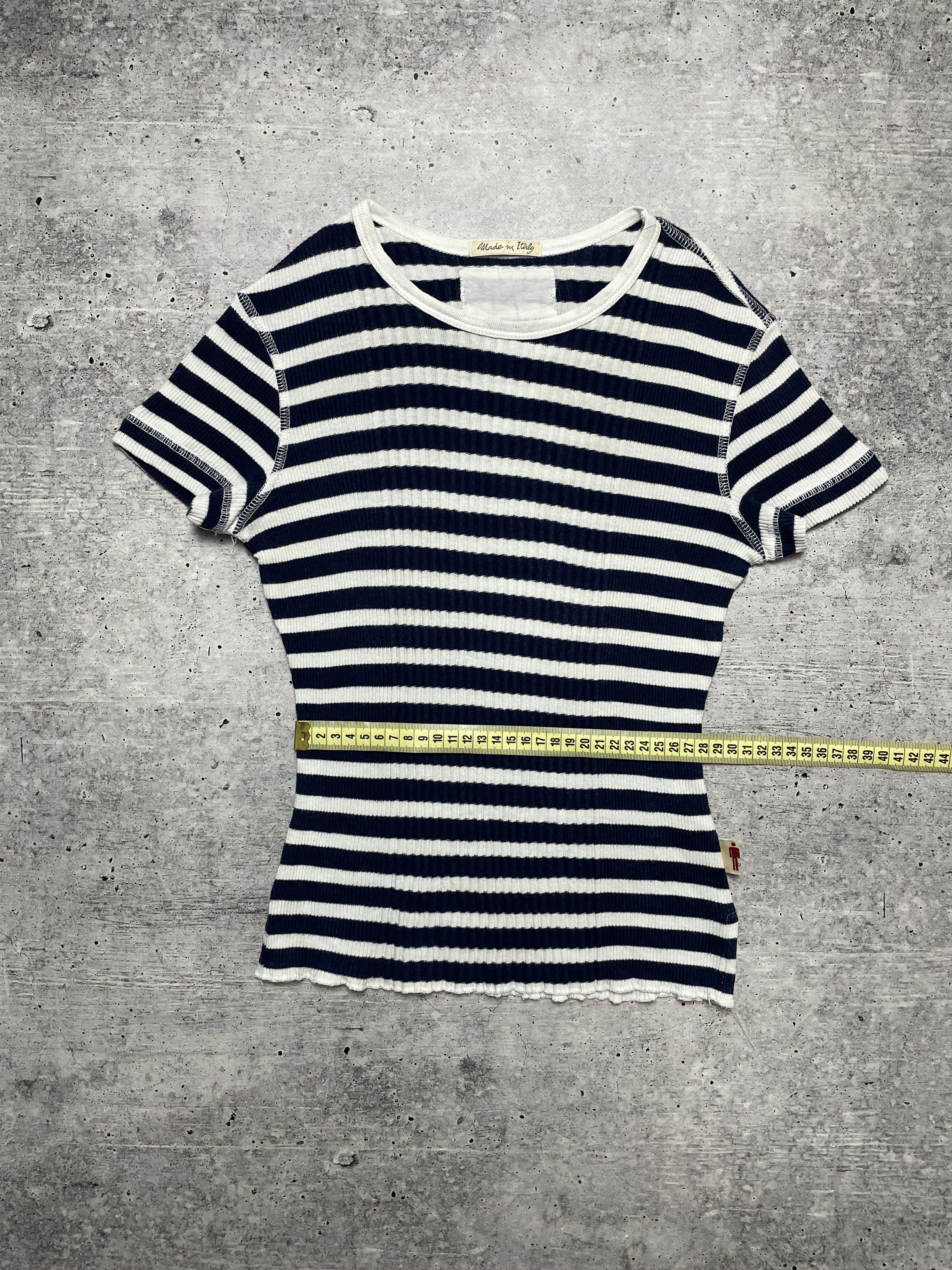 Jean Paul Gaultier Archive JPG Jean Paul Gaultier Striped Nautical Top Size S / US 4 / IT 40 - 16 Thumbnail