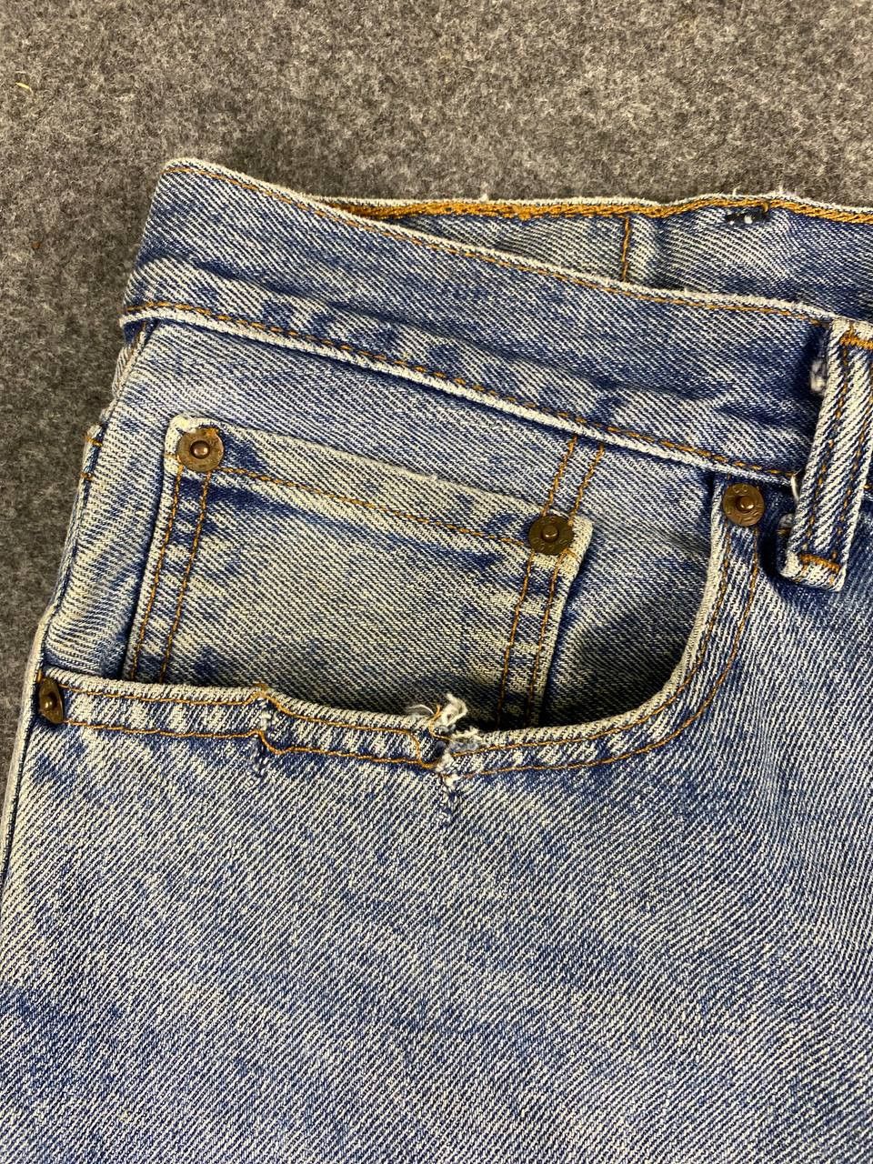 Levi's levis 550 baggy style distressed denim Size US 42 / EU 58 - 11 Thumbnail