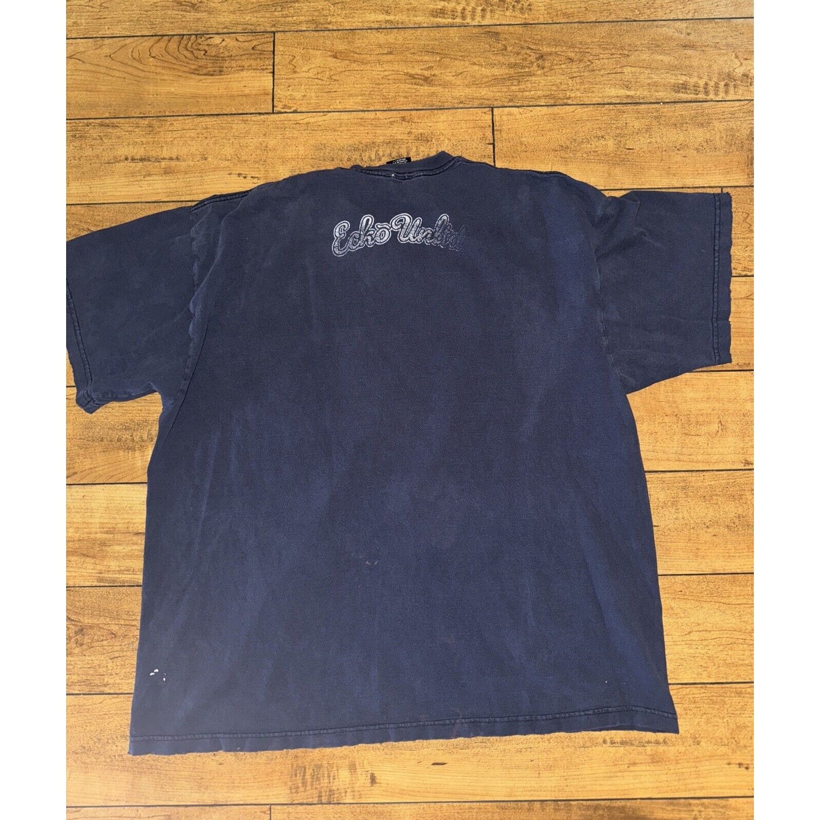 Ecko Unltd. × Vintage Ecko Unltd. T-Shirt Navy Blue 2XL 24x28 Y2K Vintage Size US XXL / EU 58 / 5 - 6 Thumbnail
