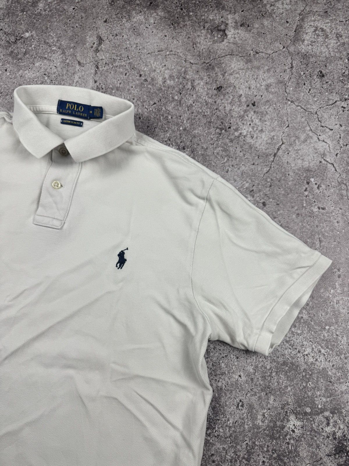 Polo Ralph Lauren Polo Ralph Lauren Y2K Navy NEW YORK R.L.P.C. Polos T-shirt Size US M / EU 48-50 / 2 - 5 Thumbnail