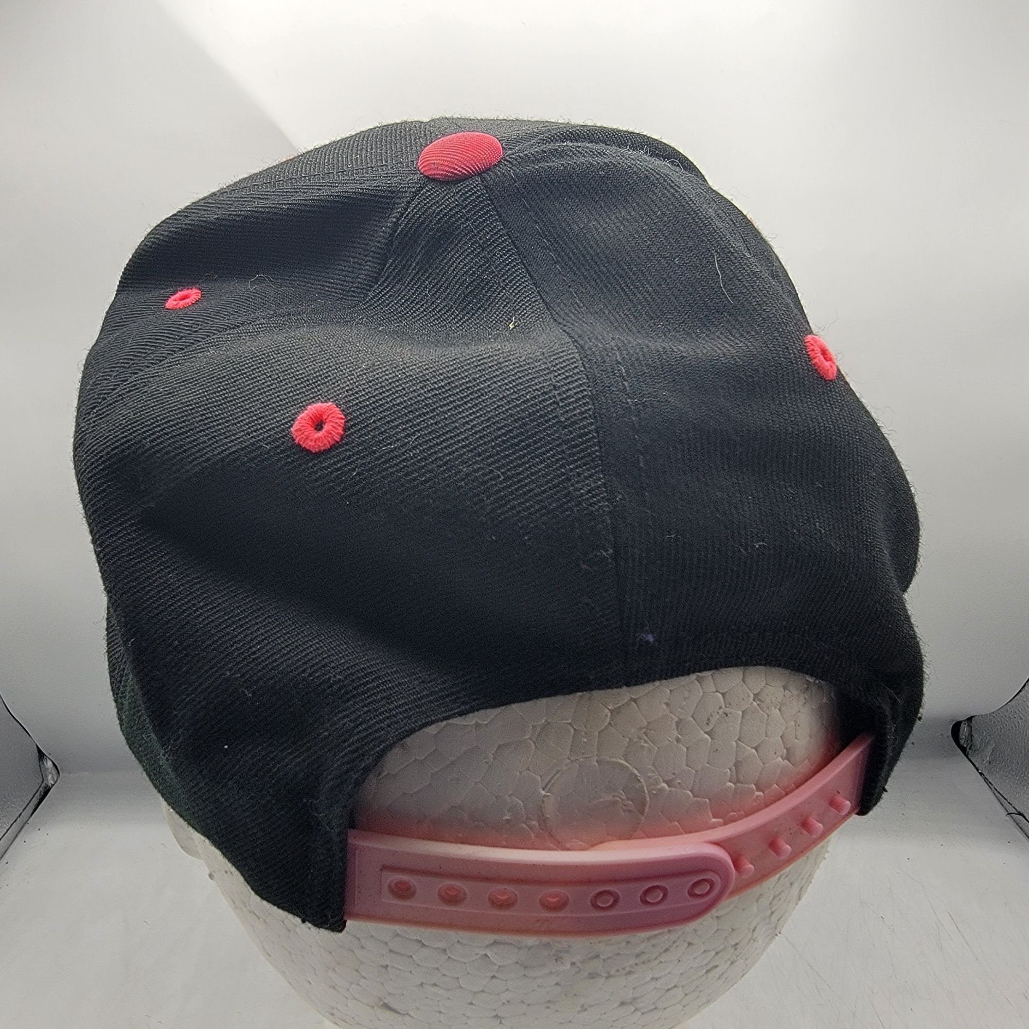 Other Team Aloha Snapback Hat Black Red Adjustable Outdoors Casual Size ONE SIZE - 3 Thumbnail