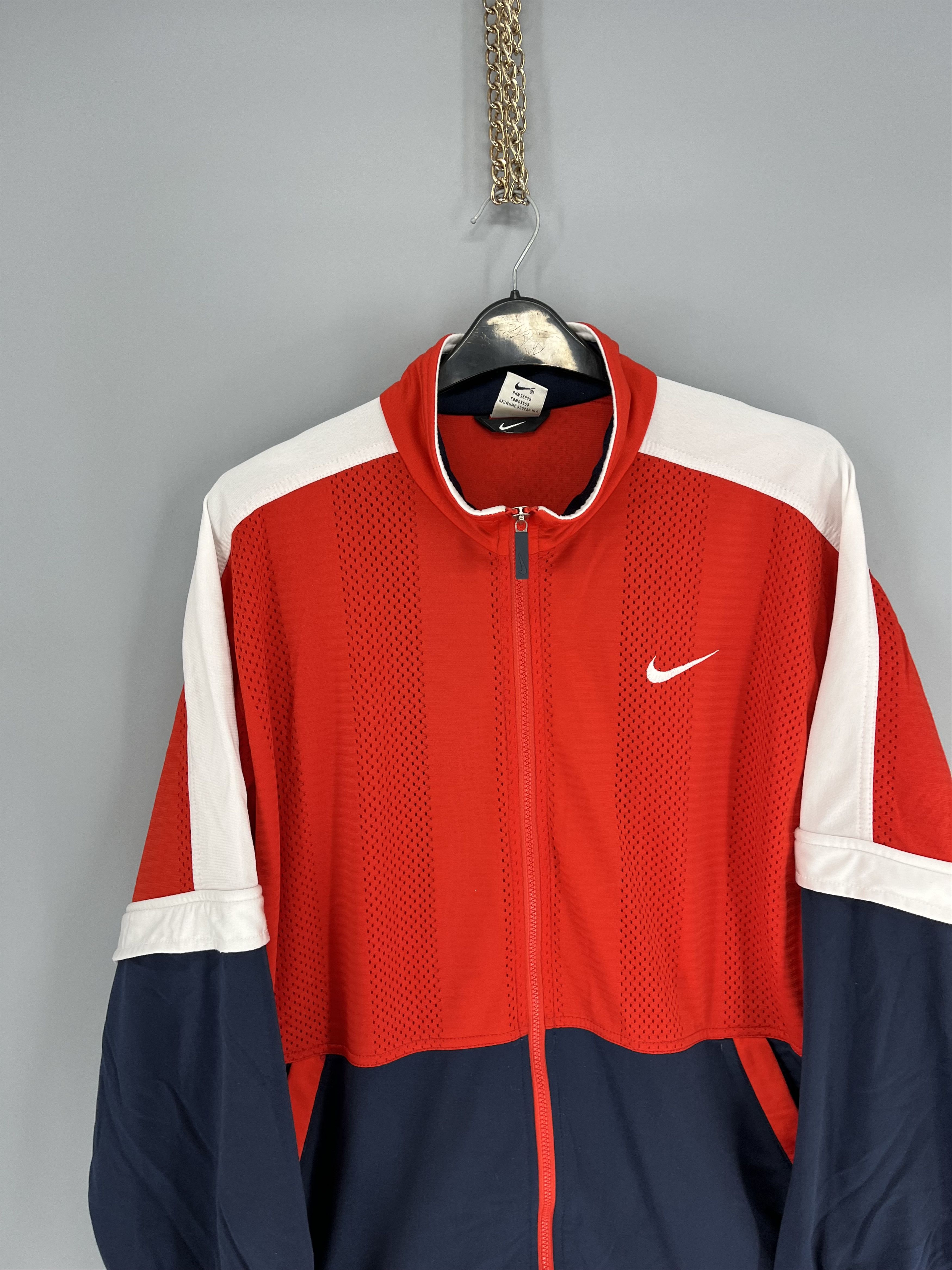 Nike Vintage 90s Jacket Big Logo Rare big Swoosh Size US L / EU 52-54 / 3 - 6 Thumbnail