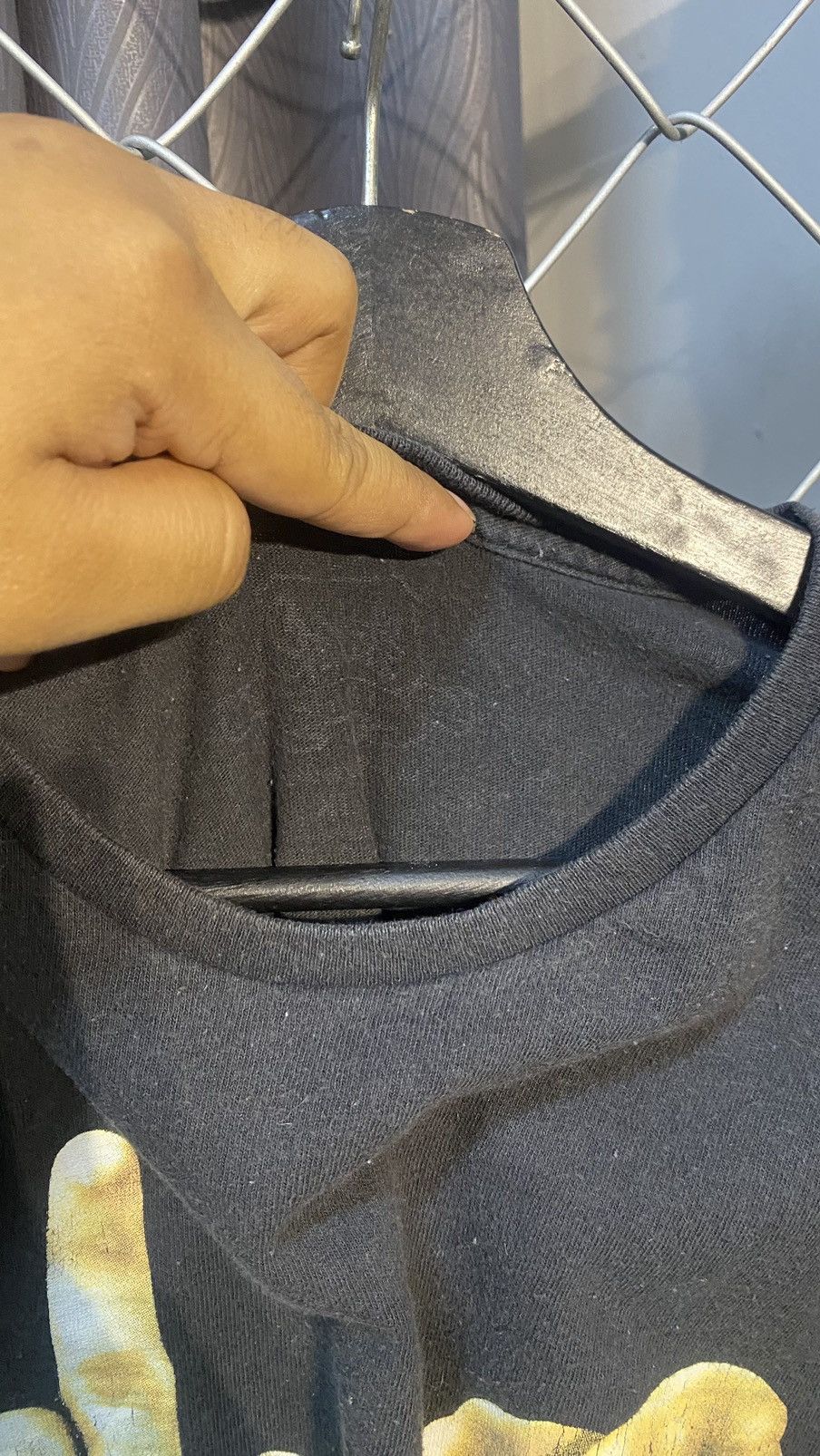 A$AP Rocky Sunfaded Vintage 90's FUCK YOU HAND SIGN FINGER ASAP ROCKY Size US L / EU 52-54 / 3 - 4 Thumbnail