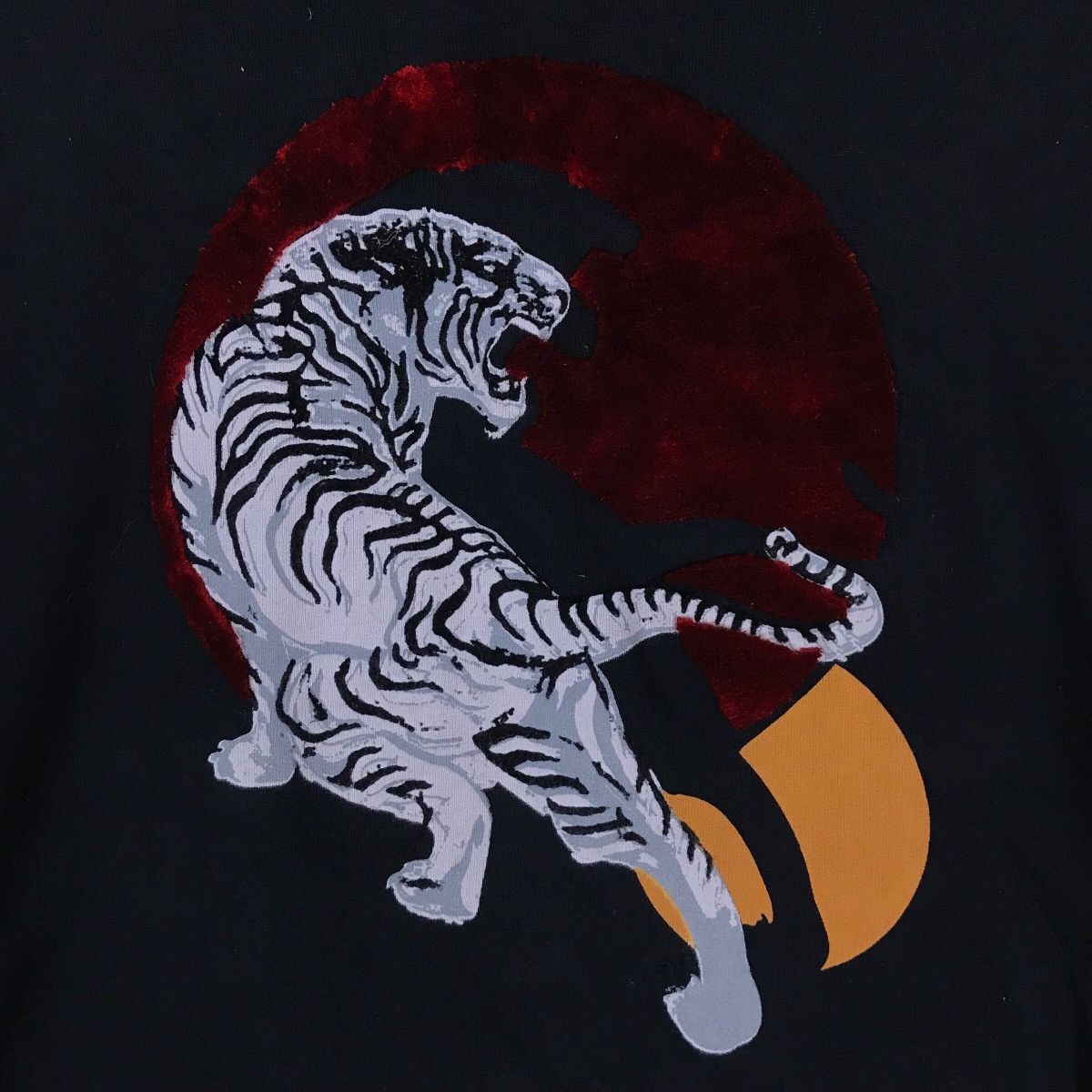 Desigual Vintage Desigual Tiger Graphic Side Strings Pullover Jumper Size M / US 6-8 / IT 42-44 - 3 Thumbnail