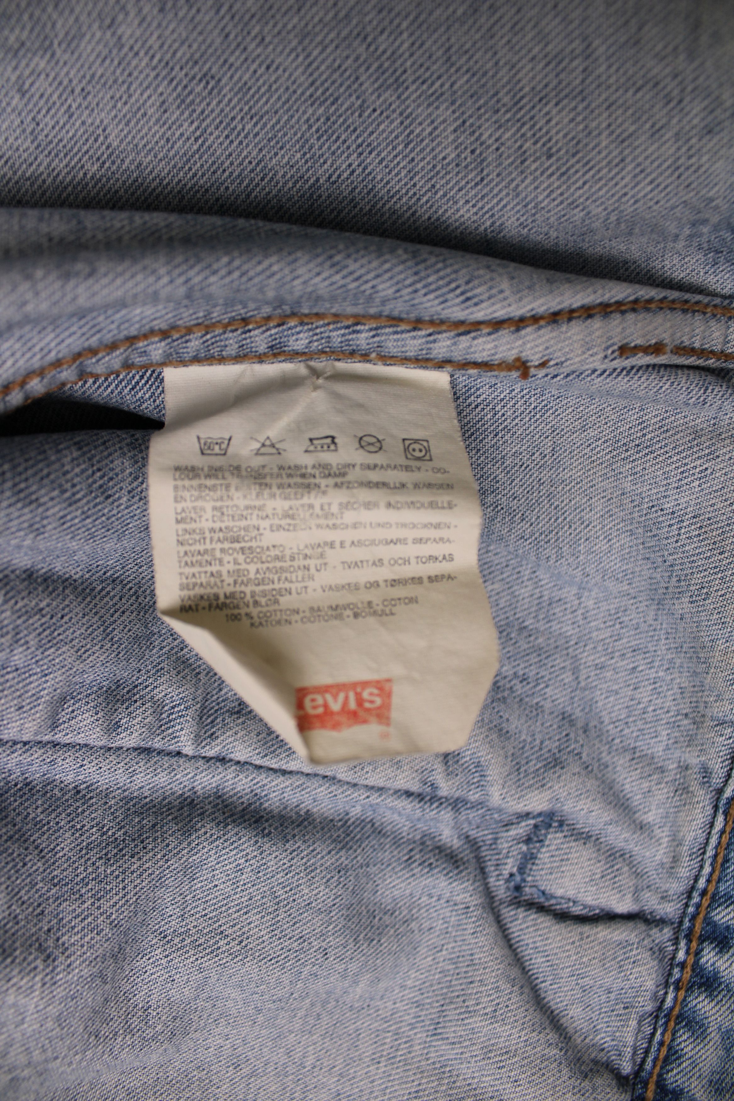 Levi's Levis Vintage Denim Trucker Jacket 1980S Vtg XL Size US XL / EU 56 / 4 - 7 Thumbnail