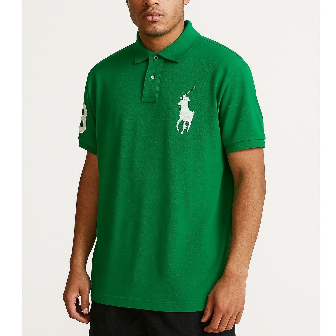 Polo Ralph Lauren Shirt Mens XXL Green Big Pony Yacht NWT