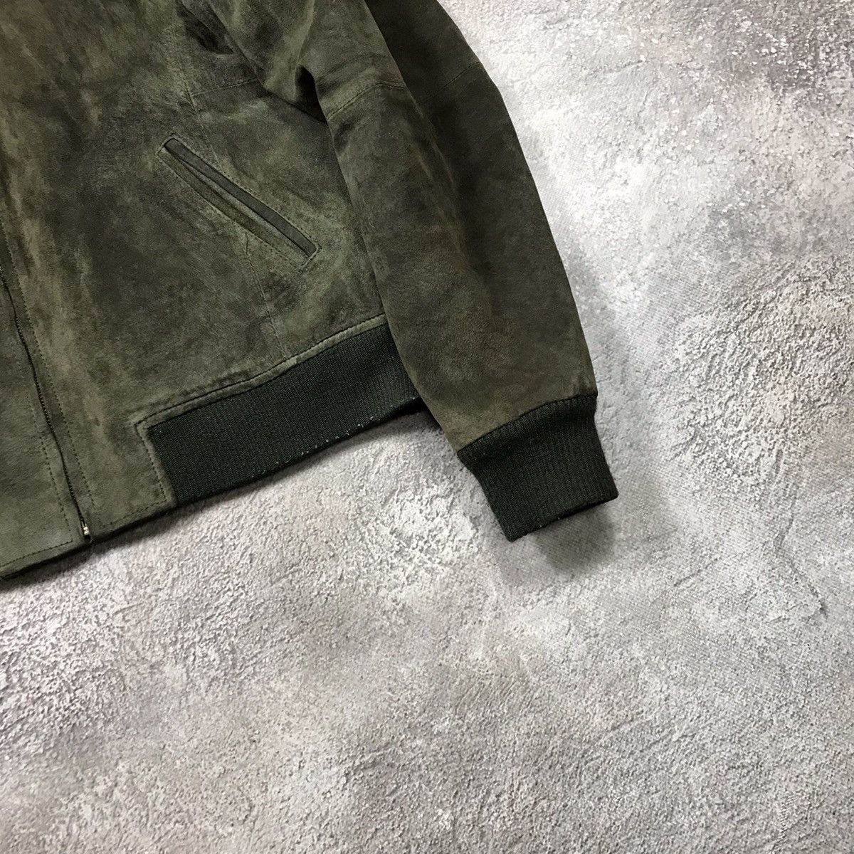 Vintage Vintage Y2K Suede Bomber Jacket Streetwear Grunge Relaxed M Size US M / EU 48-50 / 2 - 5 Thumbnail