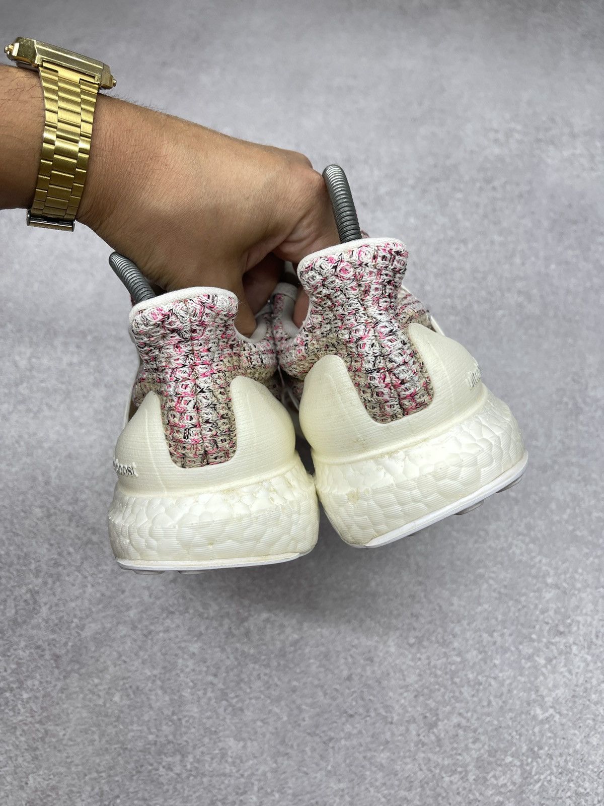 Adidas Women Adidas Ultra Boost 4.0 Pink Static Sneakers Size US 9 / IT 39 - 7 Thumbnail