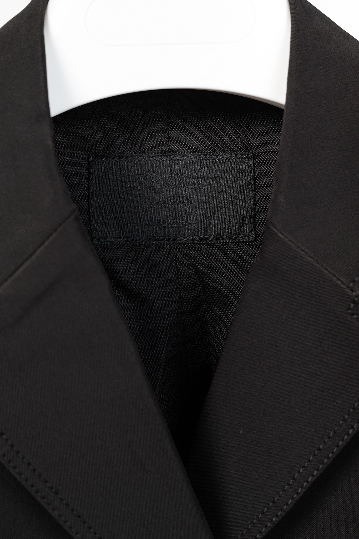 Prada Prada Black Twill 3-Button Blazer Size S / US 4 / IT 40 - 4 Thumbnail