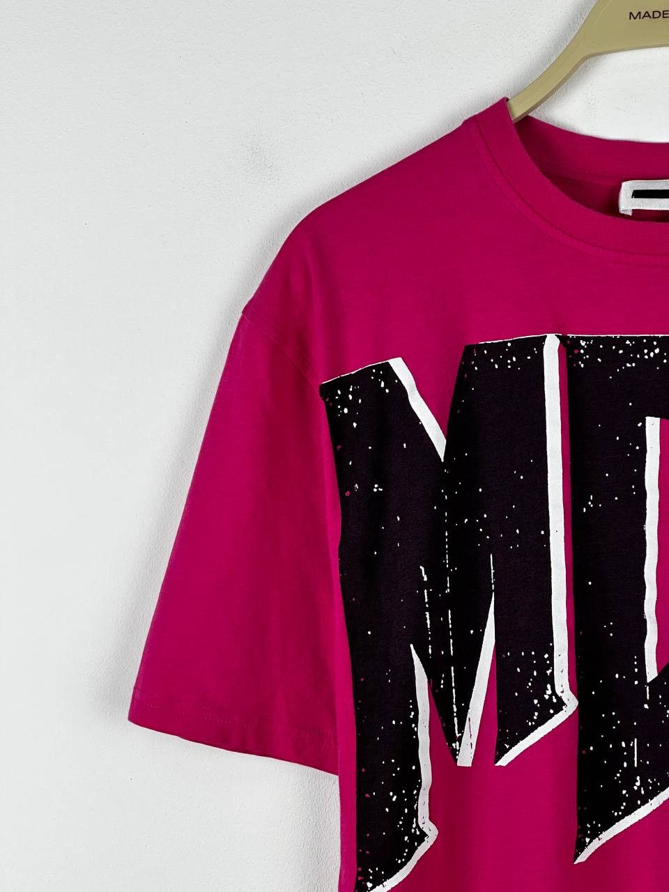 Alexander McQueen × MCQ Alexander Mcquine MCQ Pink Big Logo T Shirt Size S / US 4 / IT 40 - 4 Thumbnail