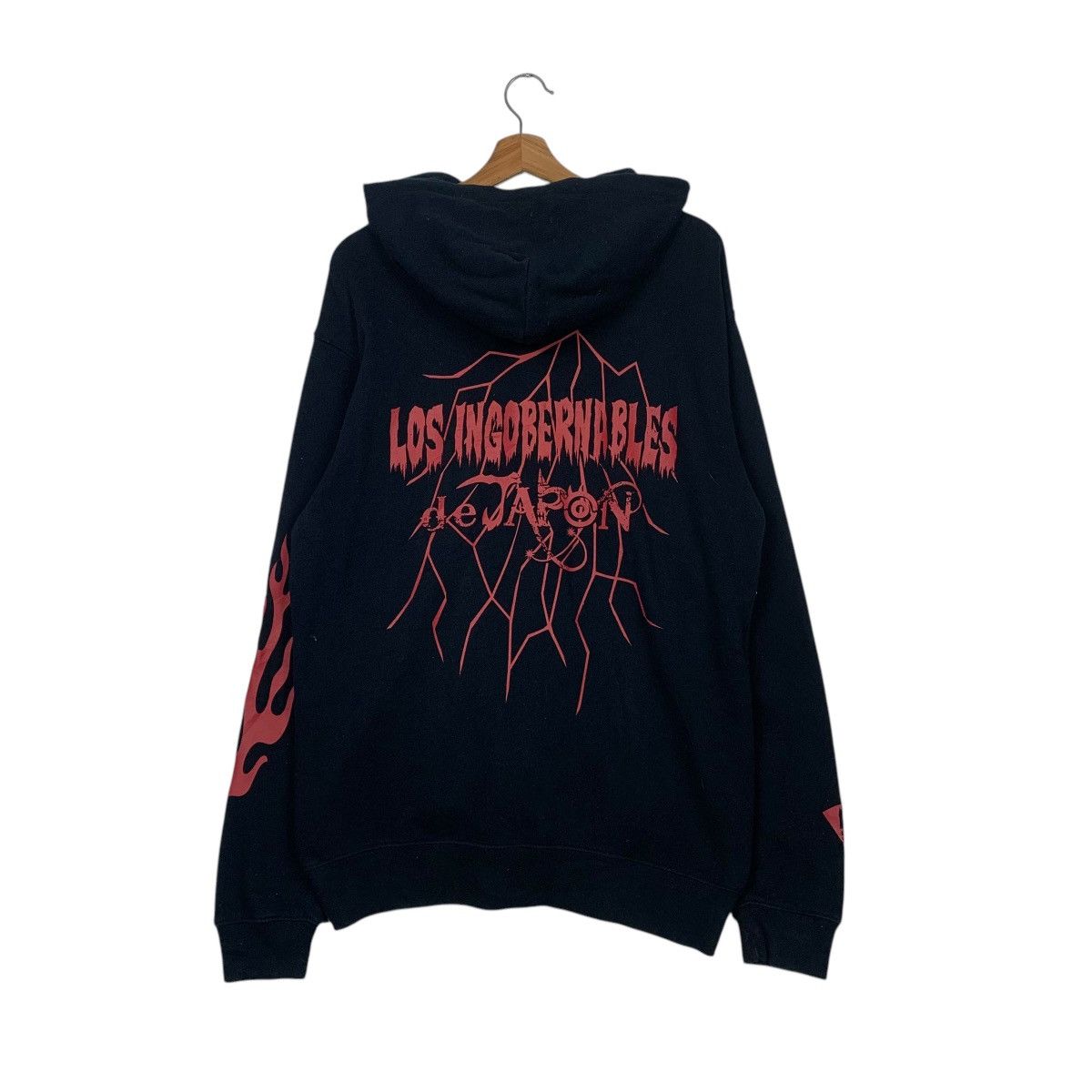Japanese Brand Los Ingobernables De Japan Zipper Hoodie Size US XL / EU 56 / 4 - 1 Thumbnail