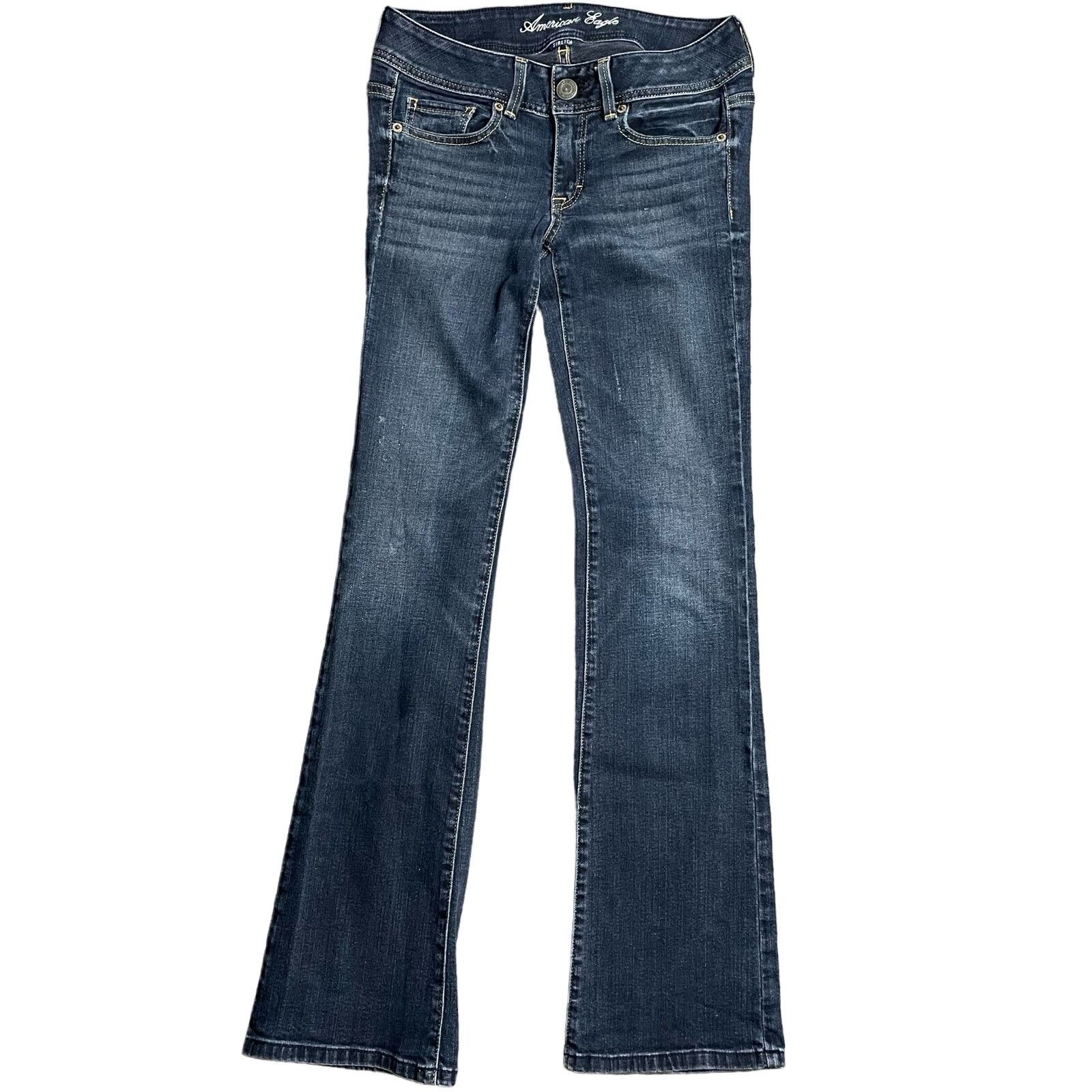American Eagle Outfitters American Eagle Original Boot Jeans Size 26" / US 2 / IT 38 - 1 Thumbnail