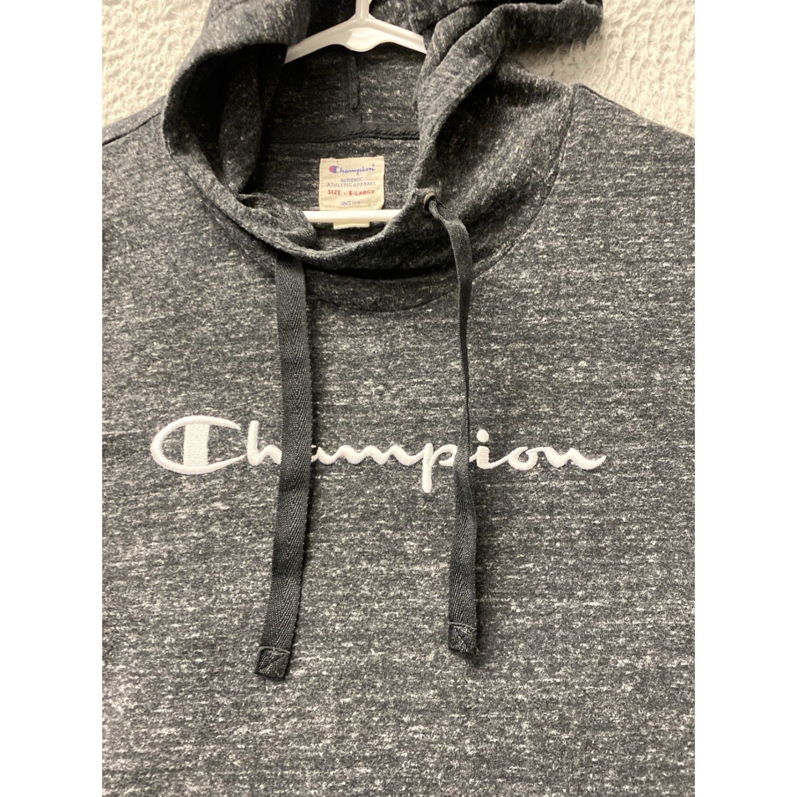 Champion Champion pullover hoodie Athletic Fit Gray Women / 109-57 Size L / US 10 / IT 46 - 2 Thumbnail