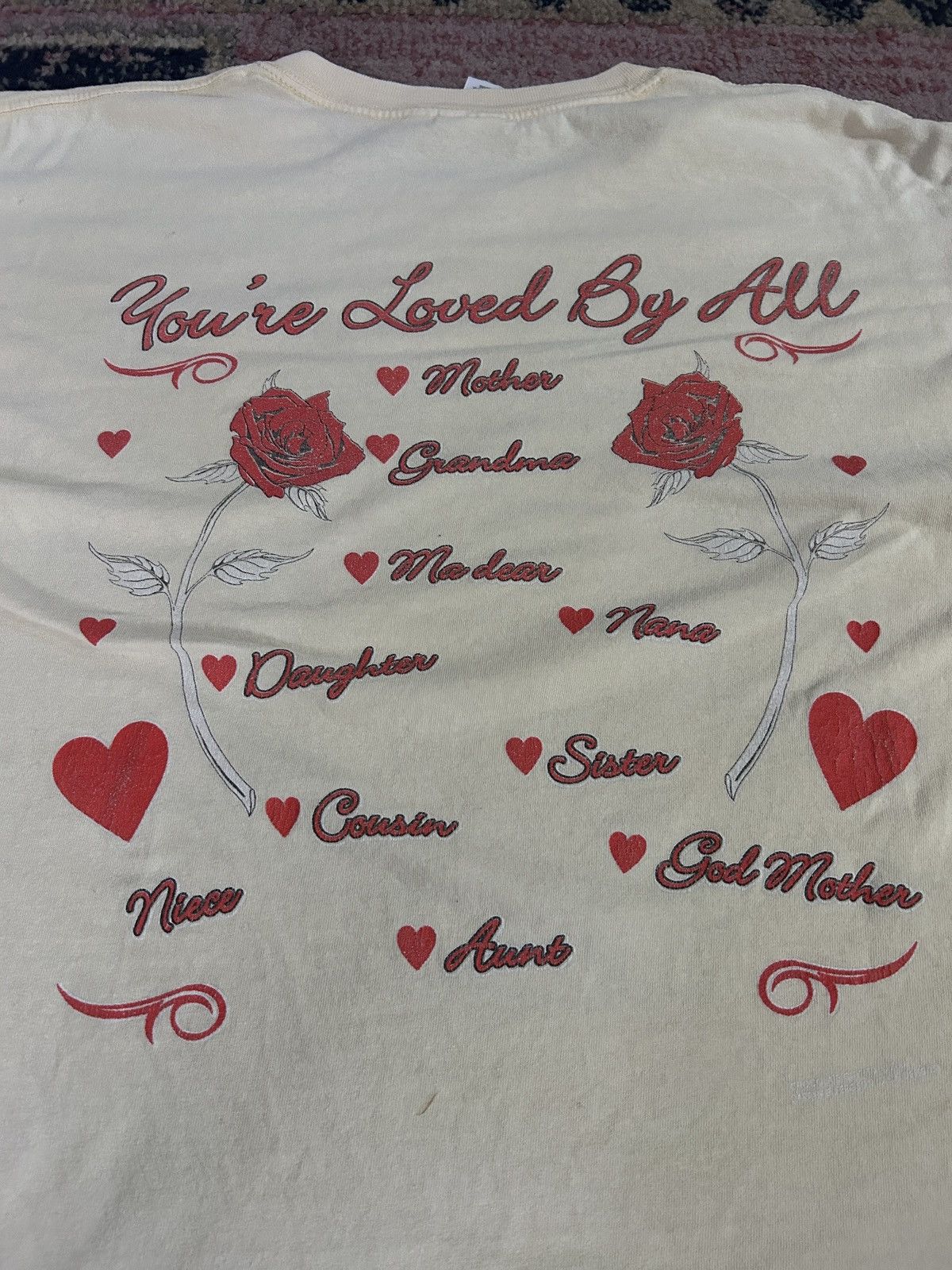 Vintage VINTAGE Chocolate City "Show Some Luv" Mother’s Day T-Shirt Size US L / EU 52-54 / 3 - 6 Thumbnail