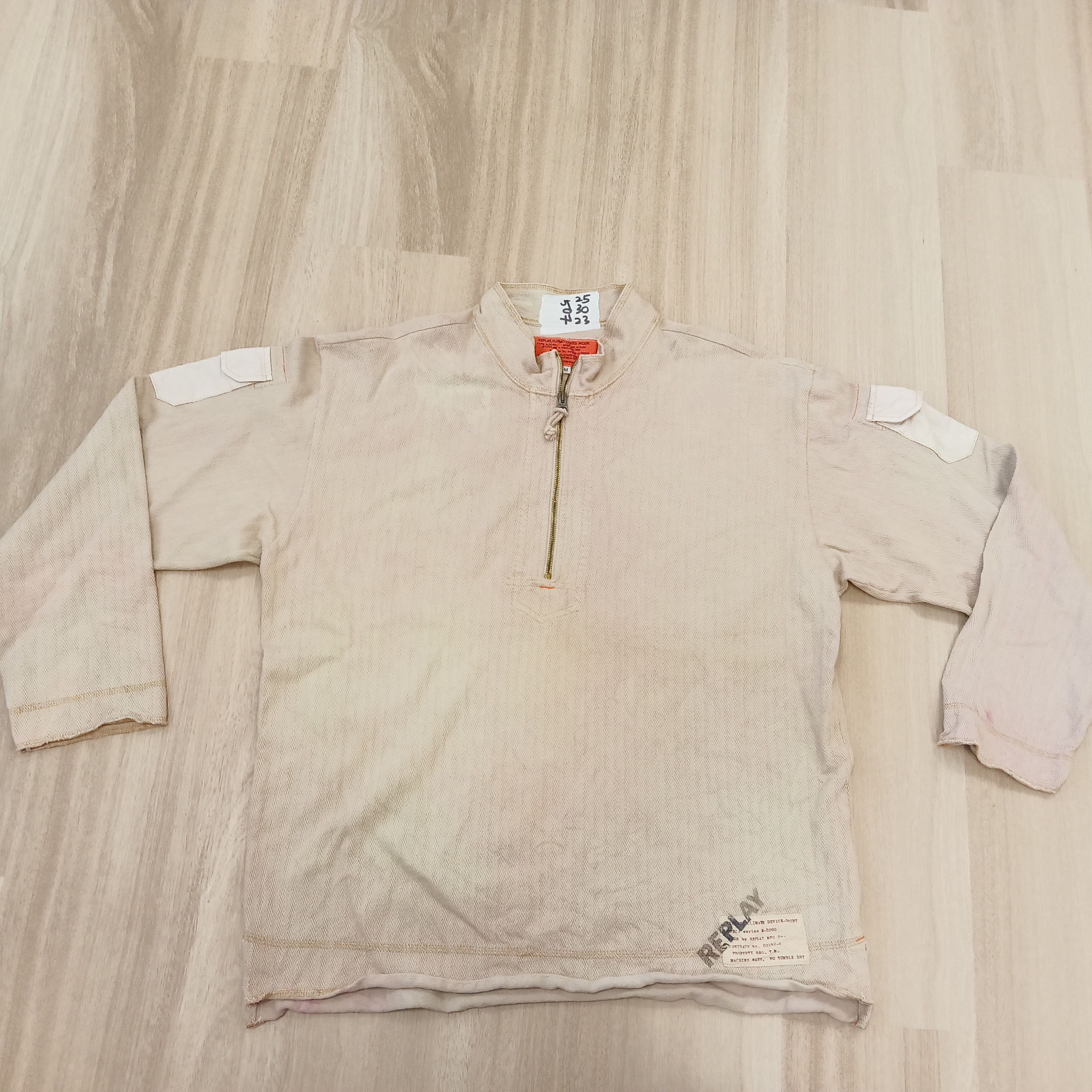 Replay VINTAGE REPLAY HALF ZIPPER XXL RARE COLOUR Size US XXL / EU 58 / 5 - 1 Thumbnail