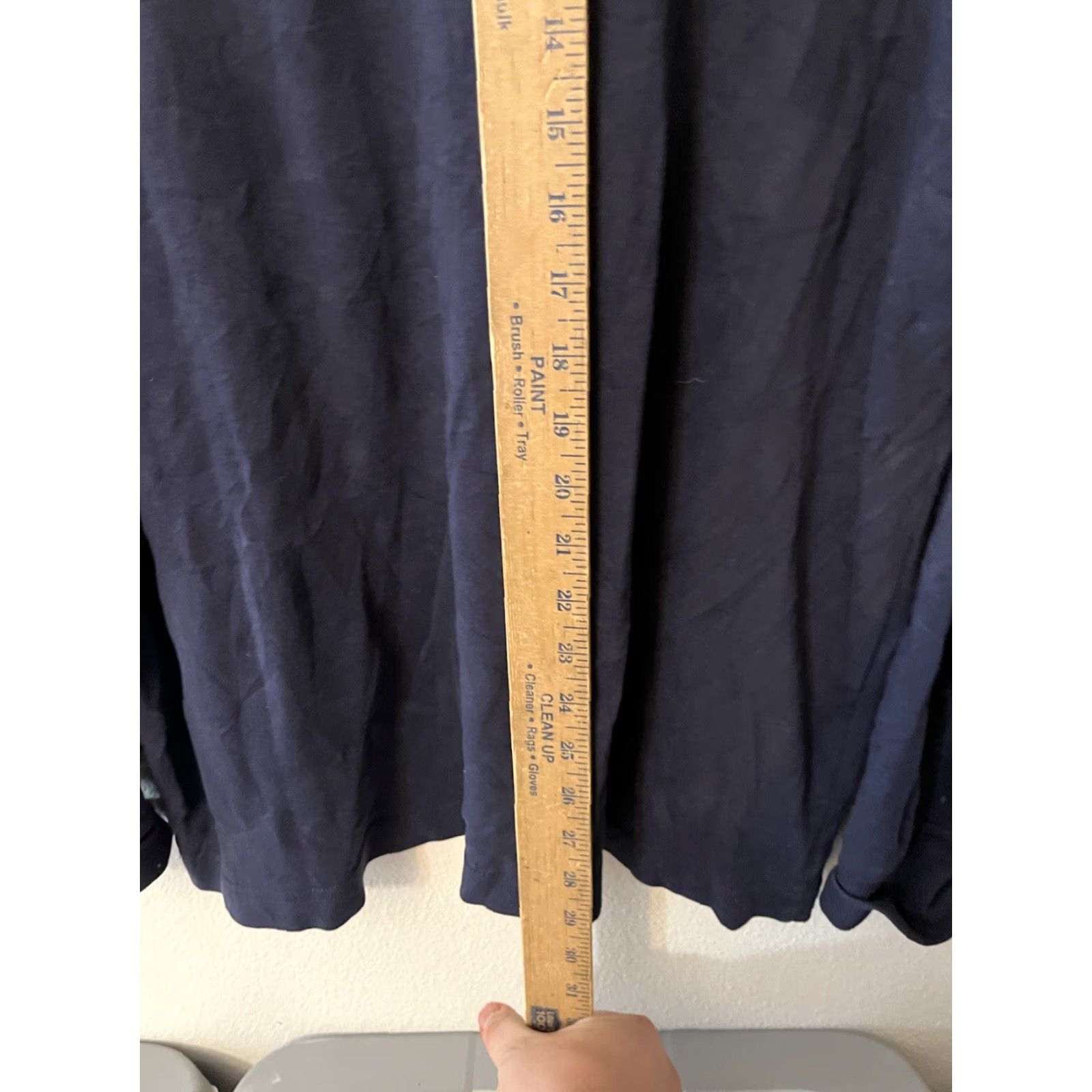 Dockers VINTAGE Dockers 1/4 Zip Sweater Men's XL Navy Blue Mock-neck 1/2 Zip Knit Solid Acrylic, Cotton 100% Blue Mens XL Size US XL / EU 56 / 4 - 4 Thumbnail