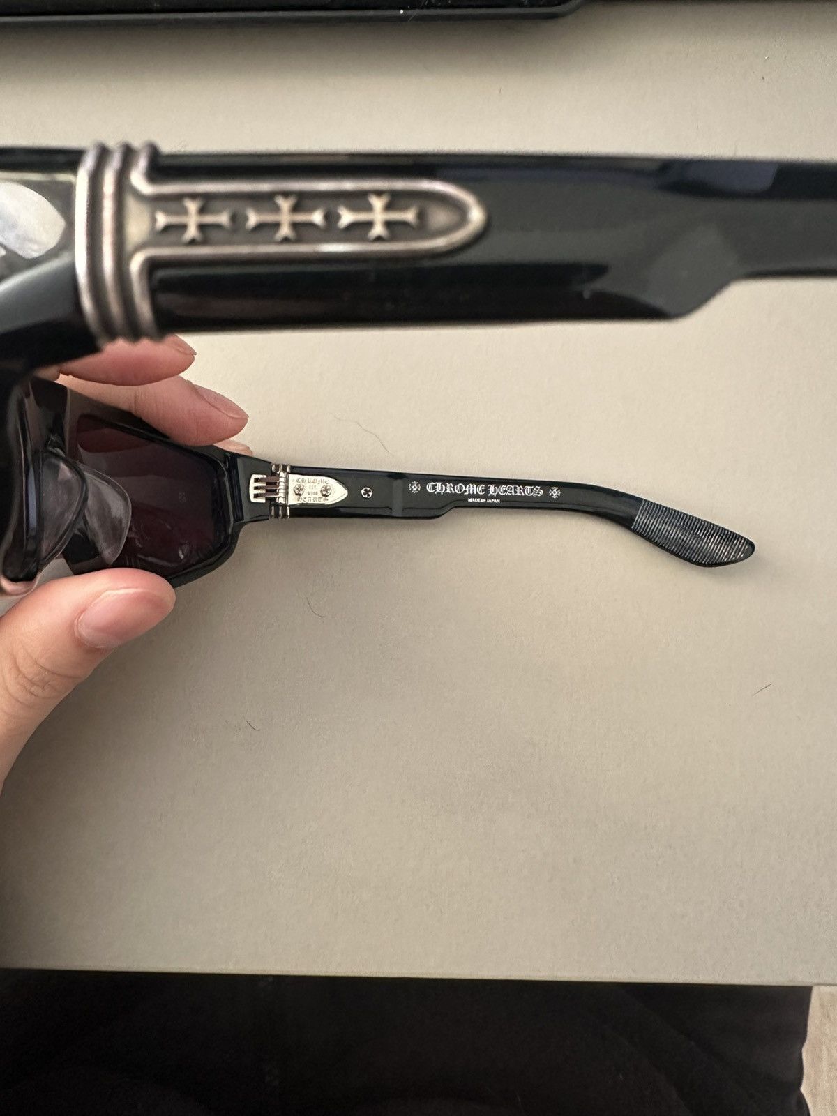 Chrome Hearts Chrome Hearts T.Hutch Sunglasses Size ONE SIZE - 3 Thumbnail